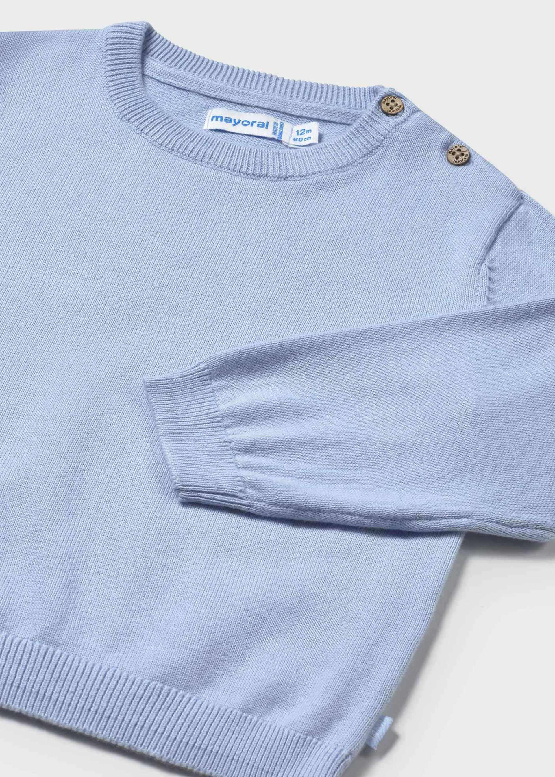 Пуловер basic за бебе