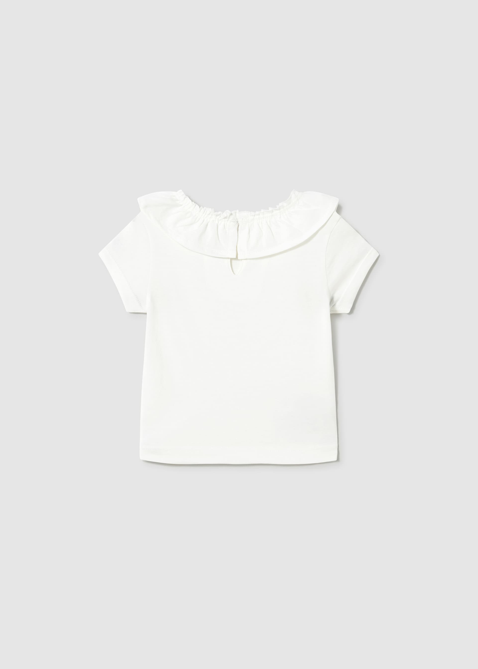 Camiseta cuello volante bebé Camiseta cuello volante bebé