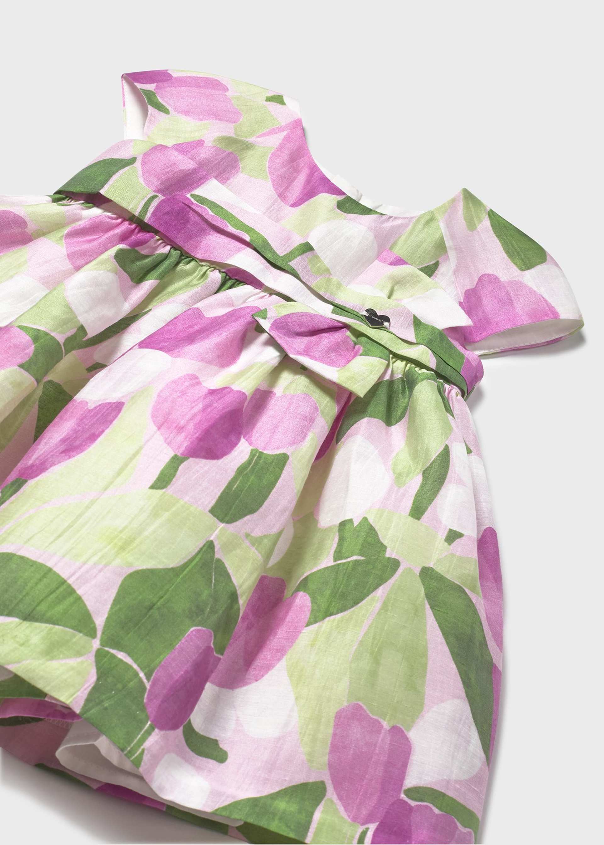 Vestido estampado flores bebé Vestido estampado flores bebé