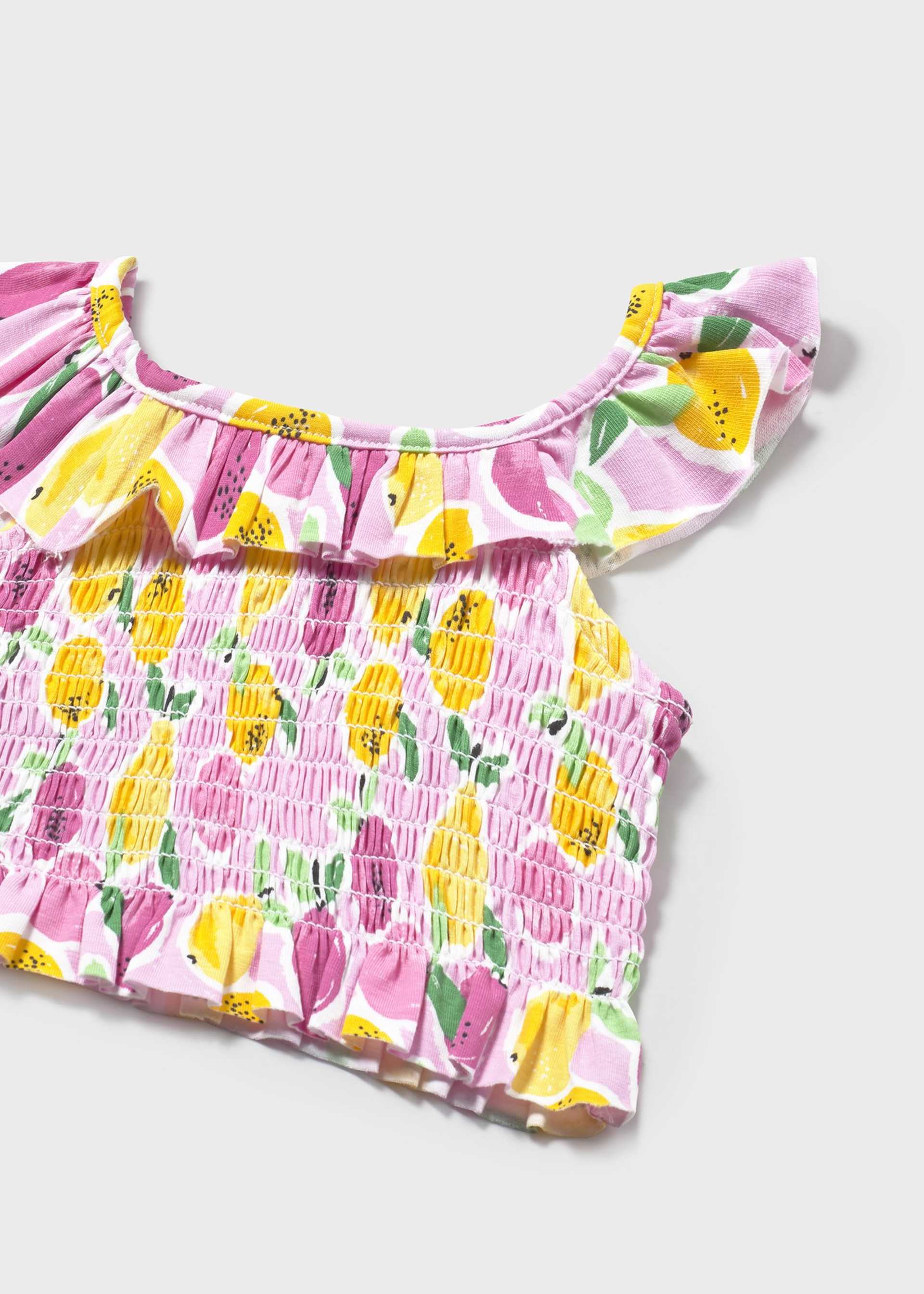 Completo 3 pezzi stampato con fascia neonata