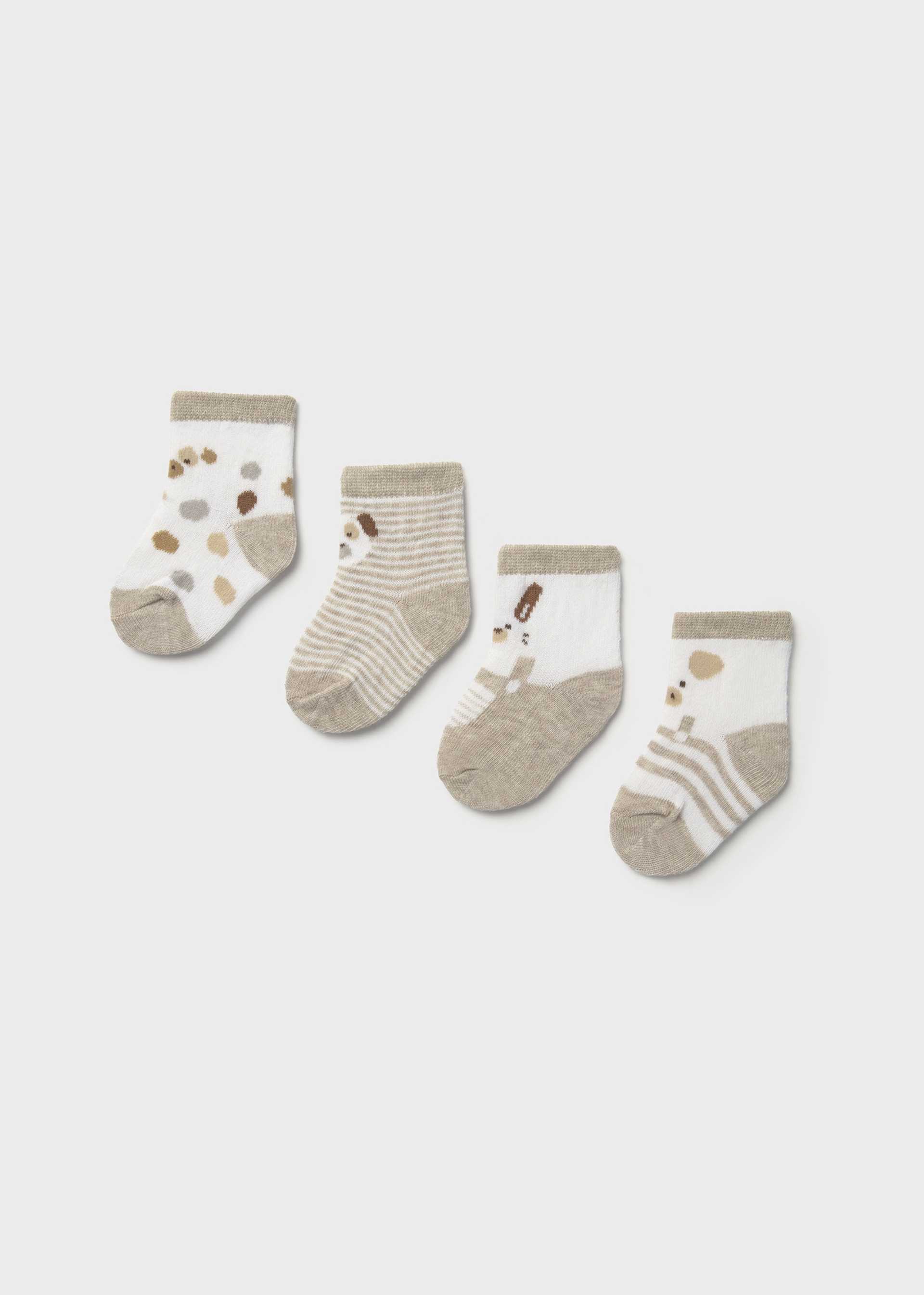 4er Set Socken Tierchen Neugeborene