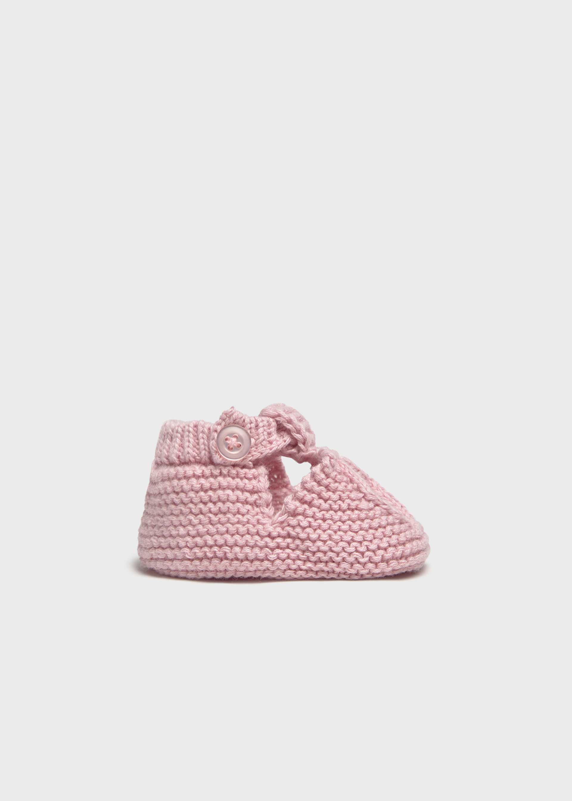 Newborn boy tricot booties Newborn boy tricot booties