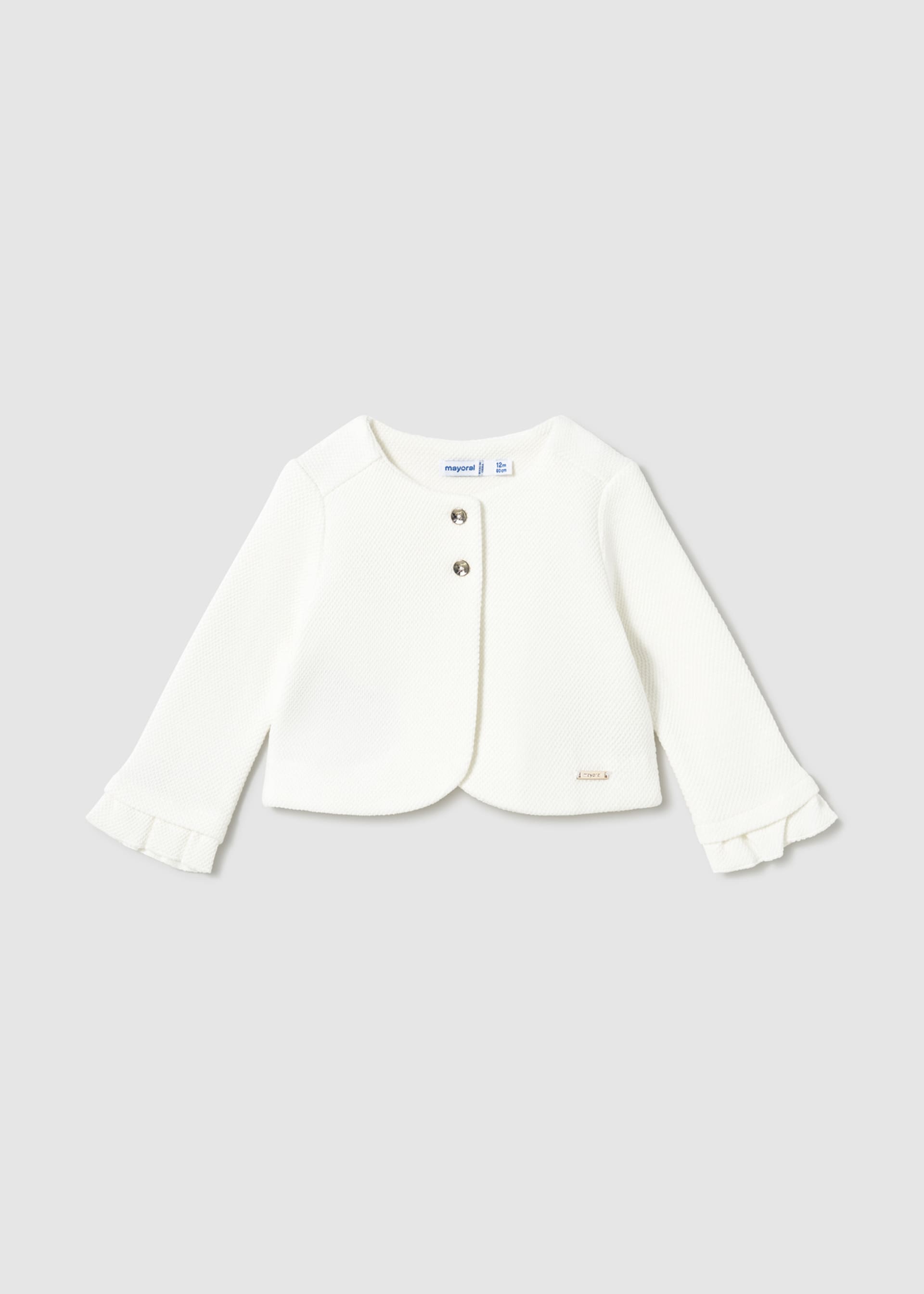 Cardigan structure bébé