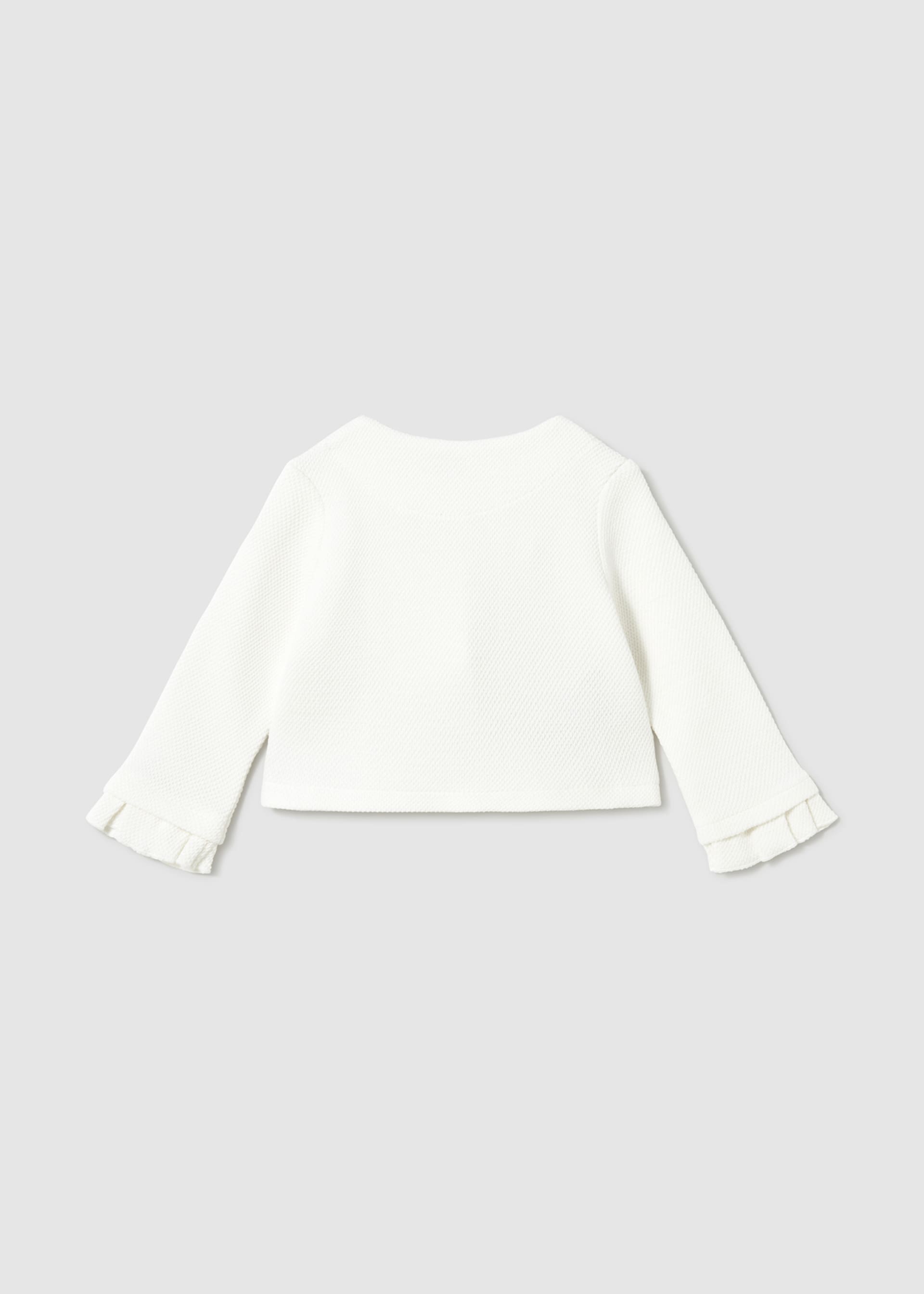 Baby structured cardigan