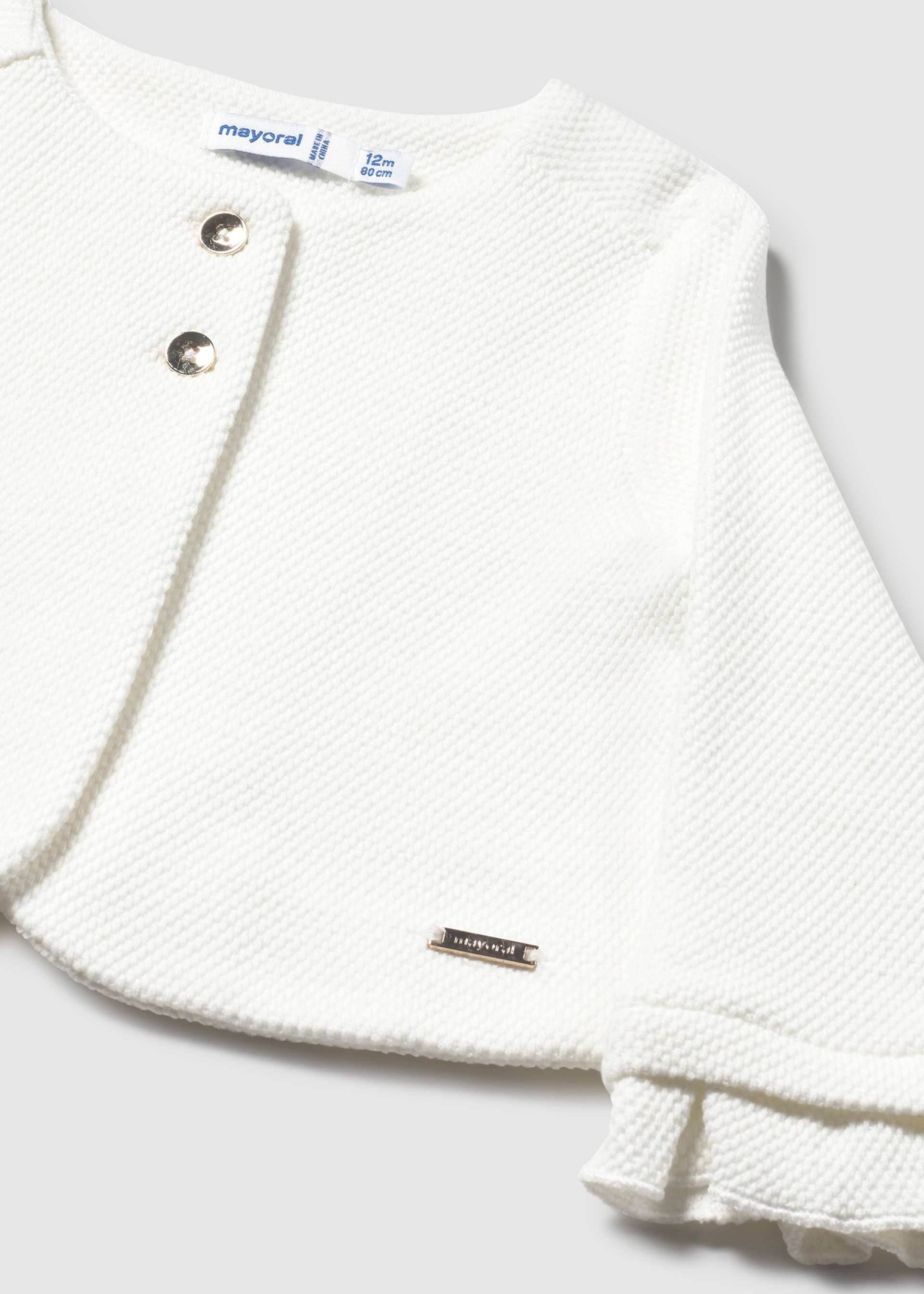 Baby structured cardigan