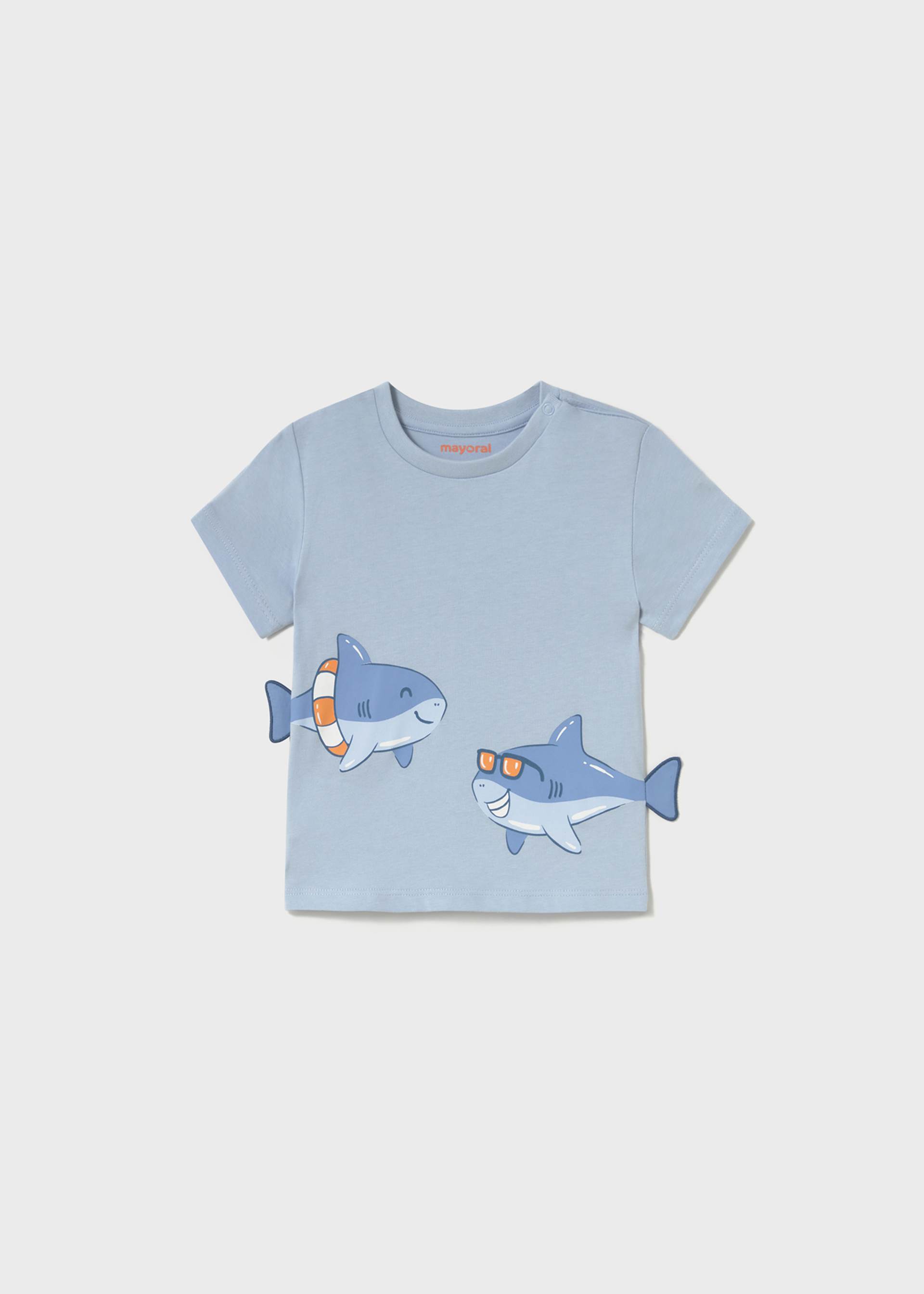 Playera interactiva animales bebé Playera interactiva animales bebé