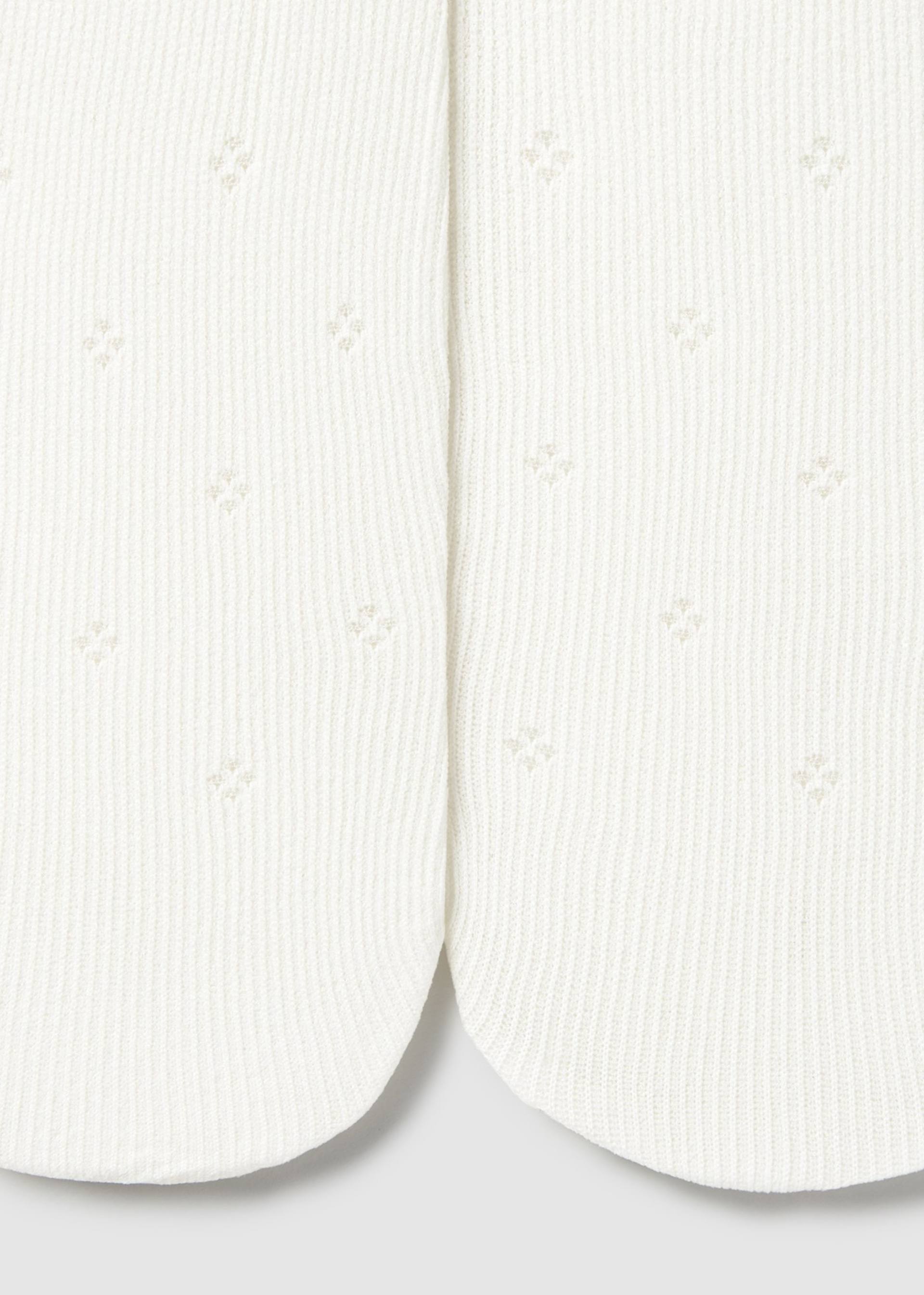 Newborn girl openwork tights