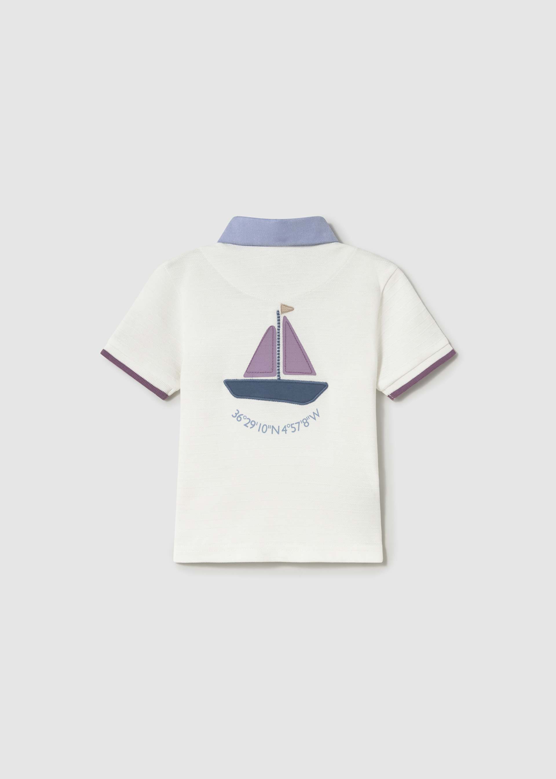 Baby oxford collar polo shirt