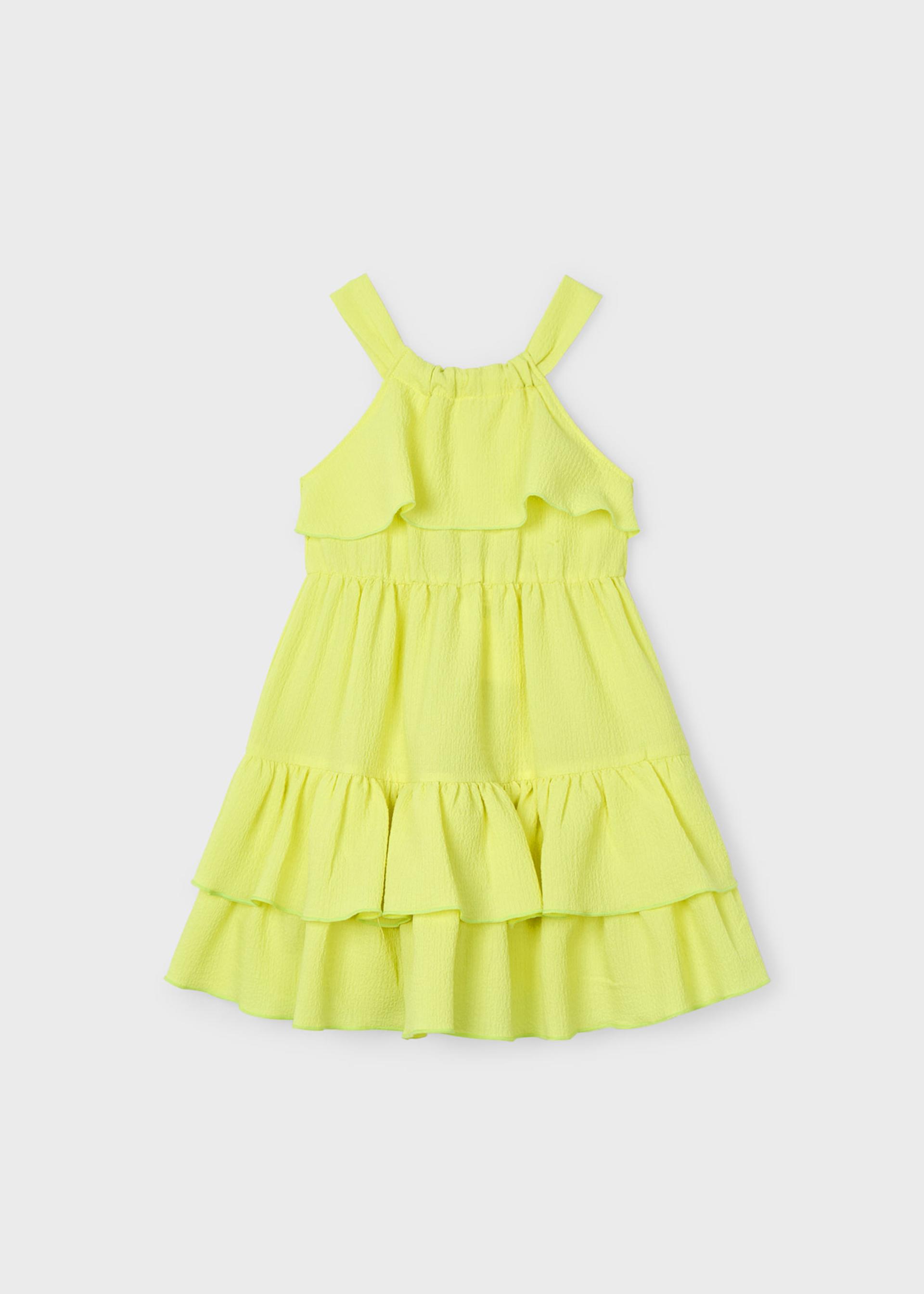 Vestito volant bambina