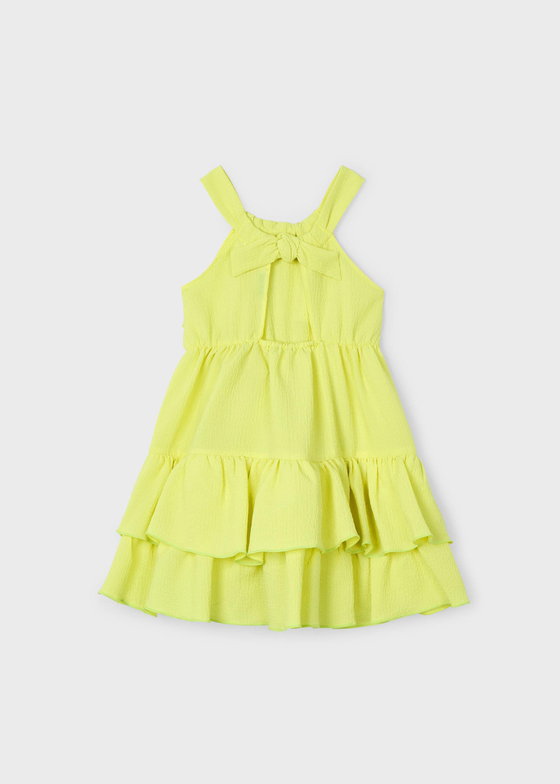 Vestito volant bambina