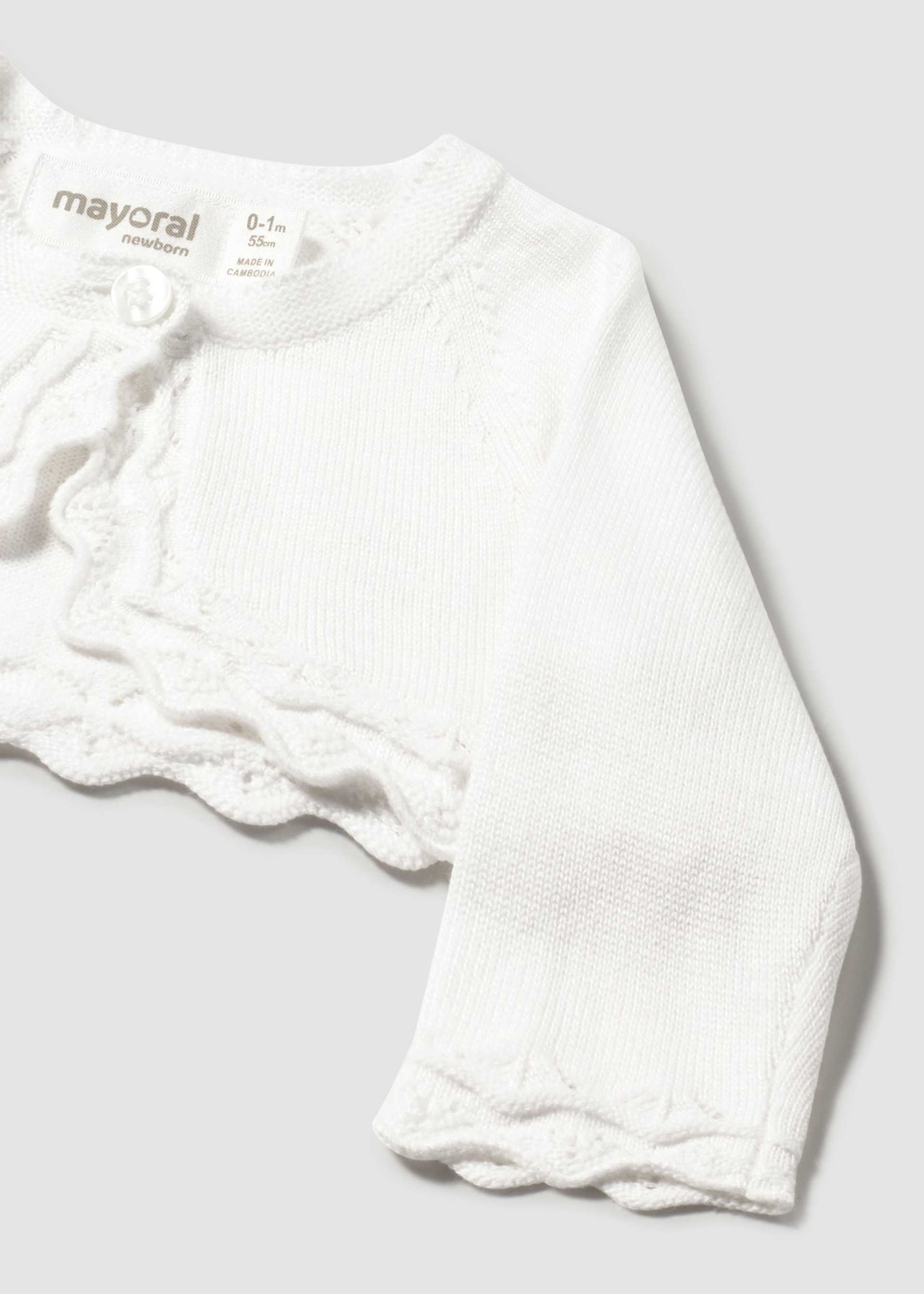 Rebeca tricot ondas recién nacida Rebeca tricot ondas recién nacida