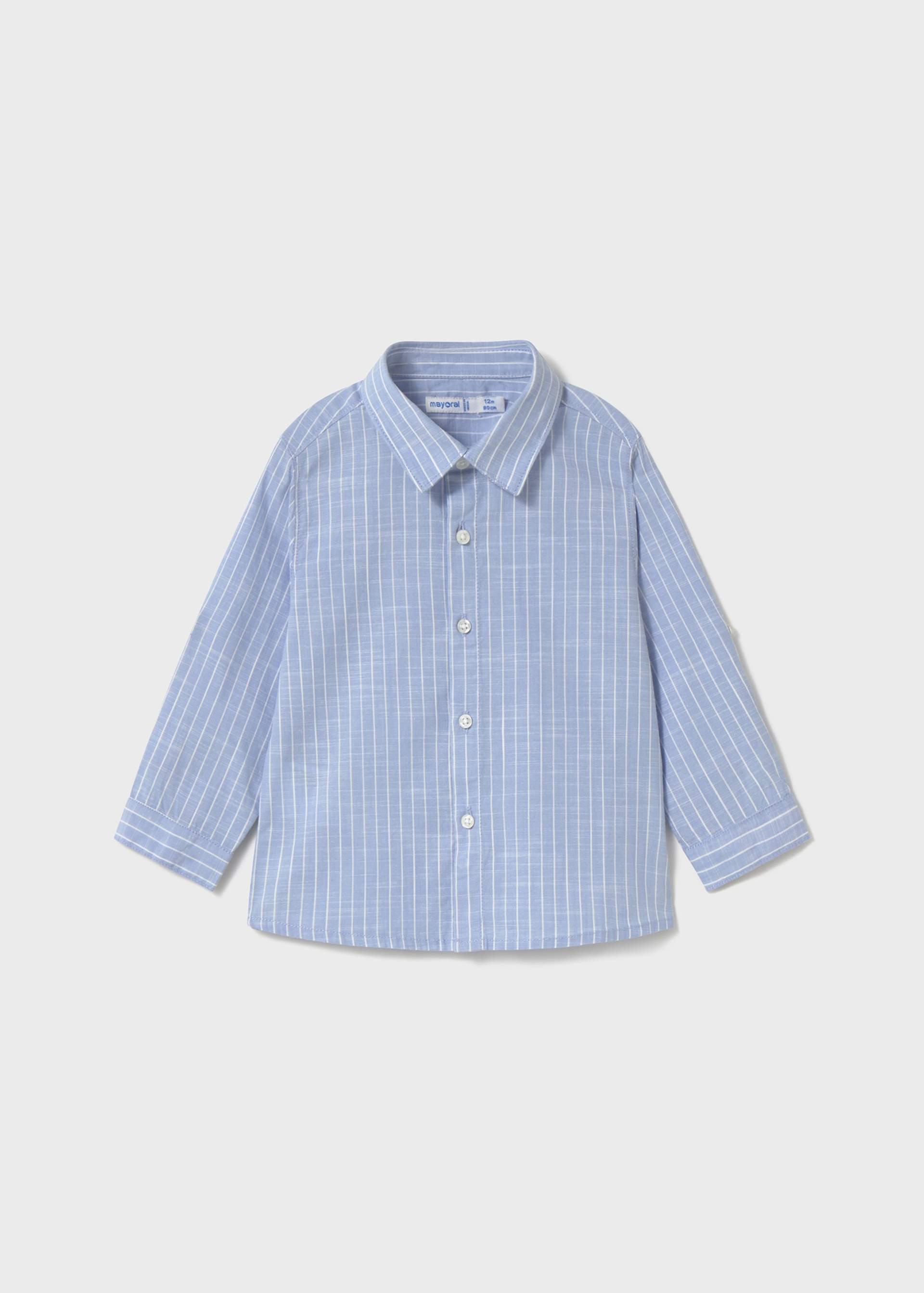 Camisa manga larga estampada bebé