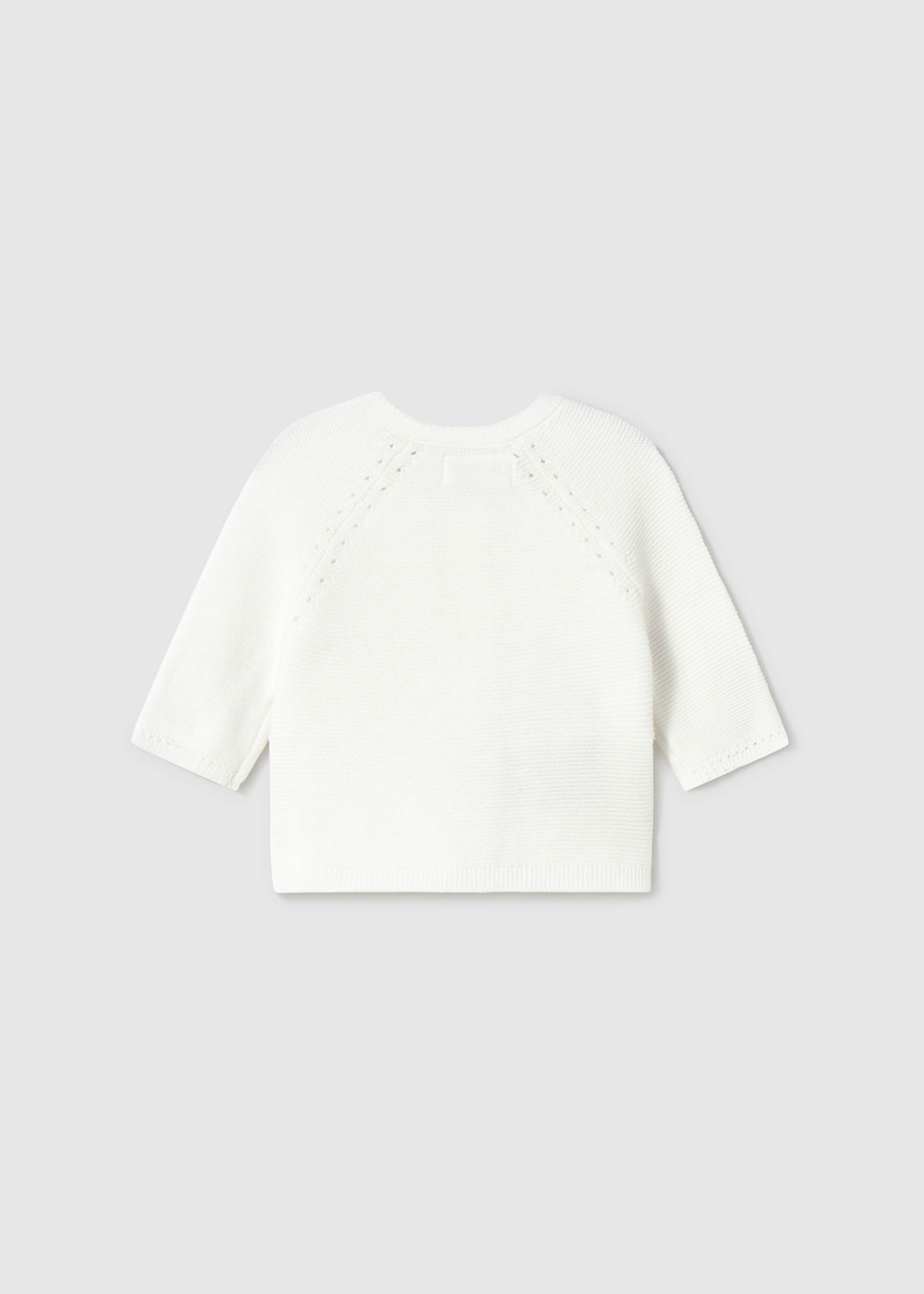 Torera tricot botones recién nacida Torera tricot botones recién nacida