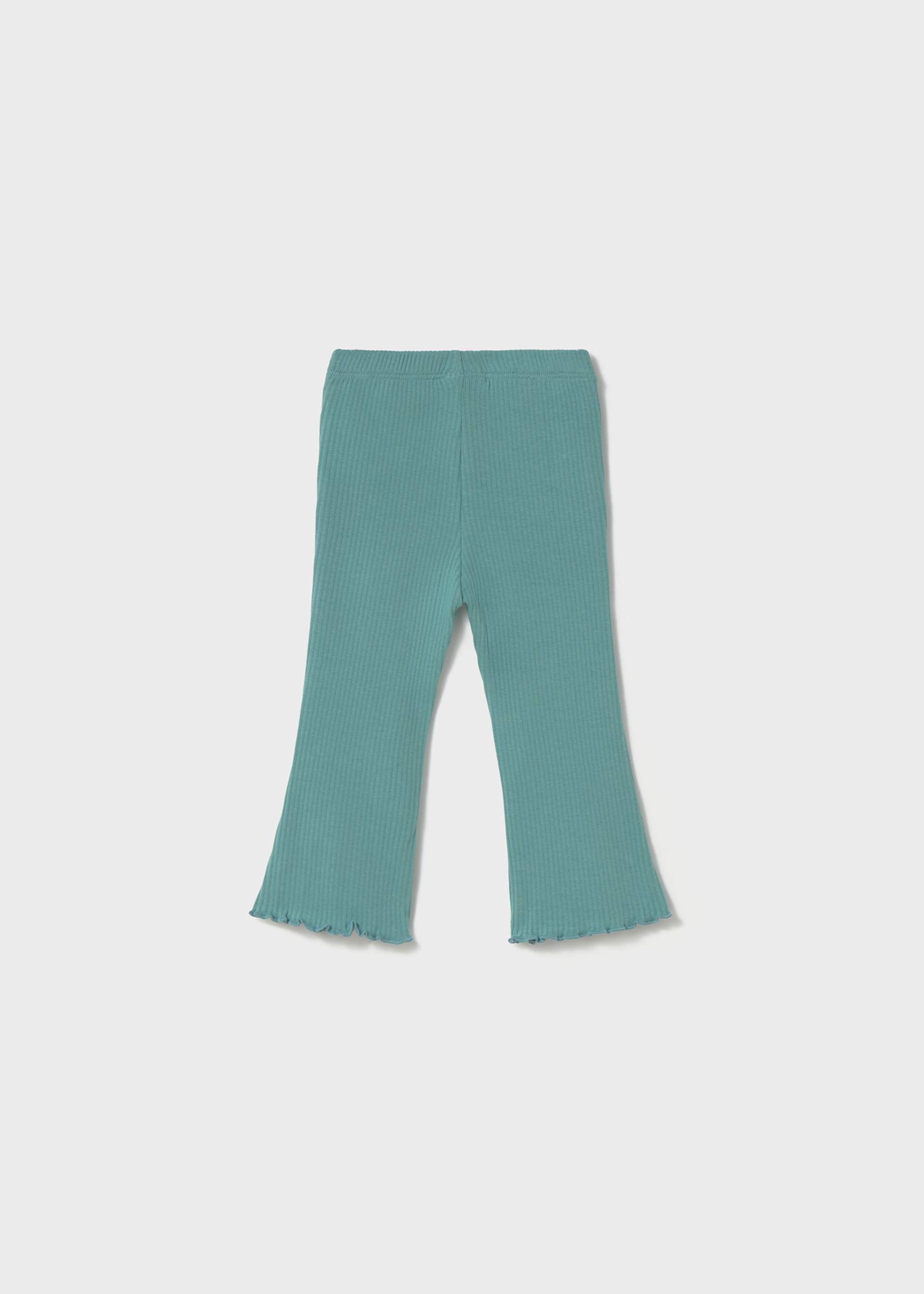 Baby flared ribbed leggings Baby flared ribbed leggings