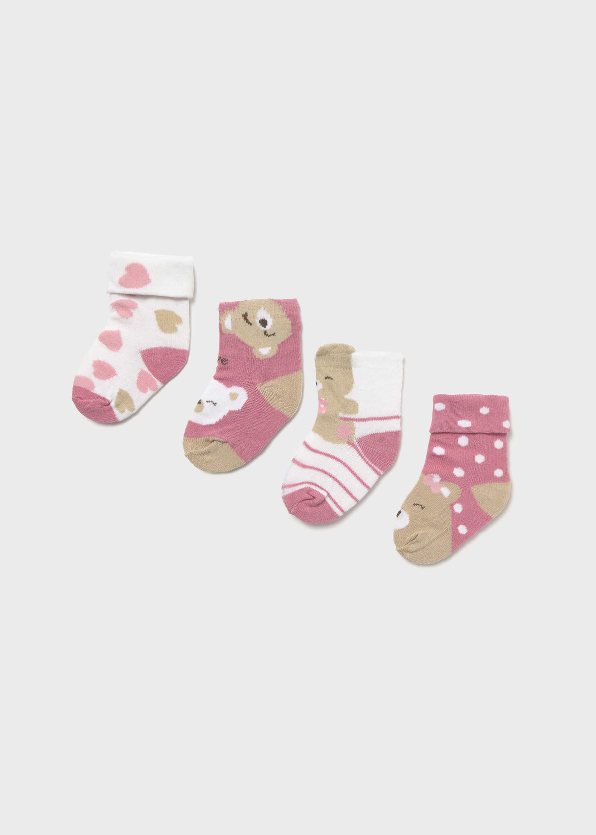 Box 4pz Calzini in bamboo BABY- 12/24 mesi - Ricci Box 4pz Calzini in bamboo BABY- 12/24 mesi - Ricci