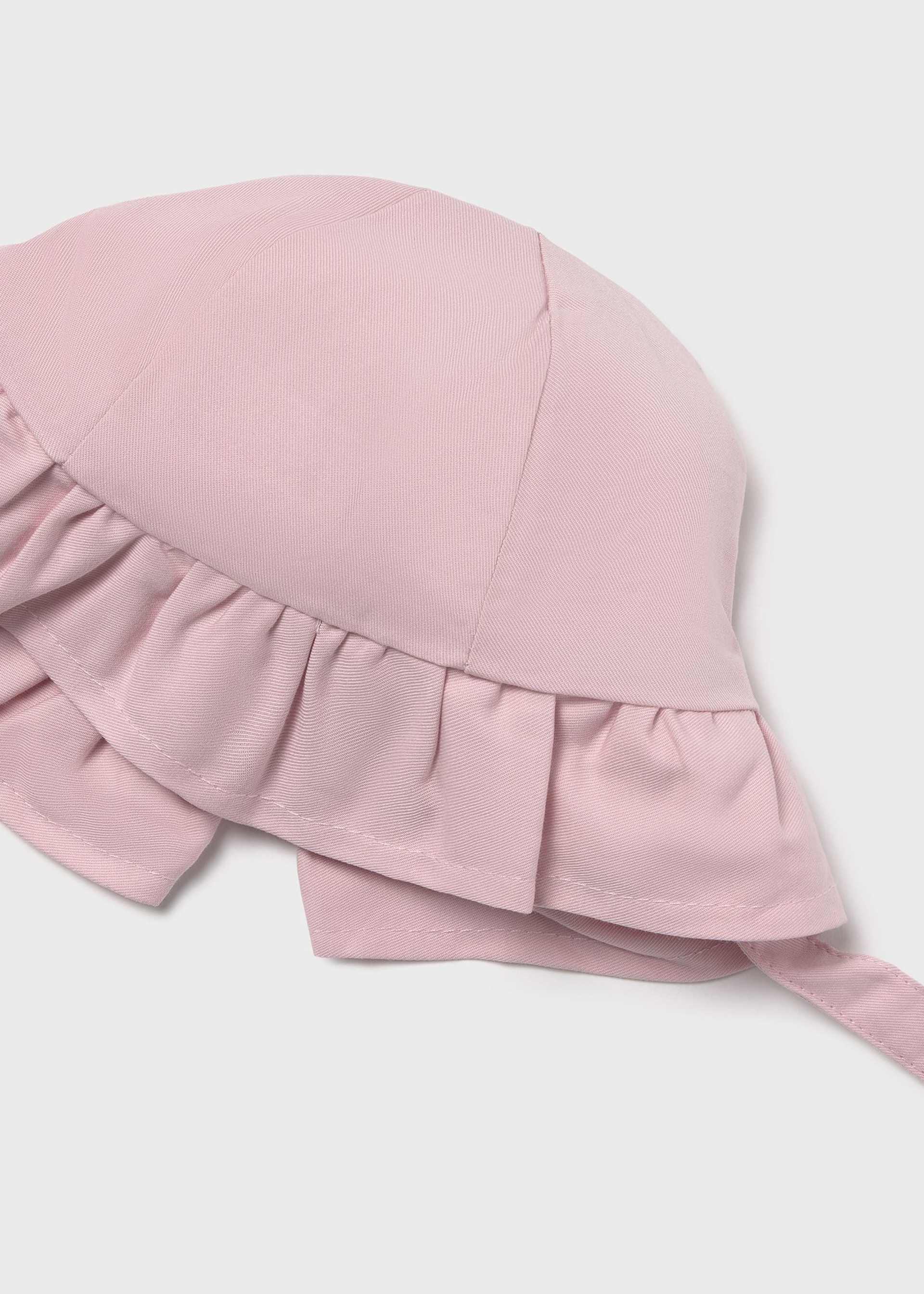 Newborn girl bow bonnet