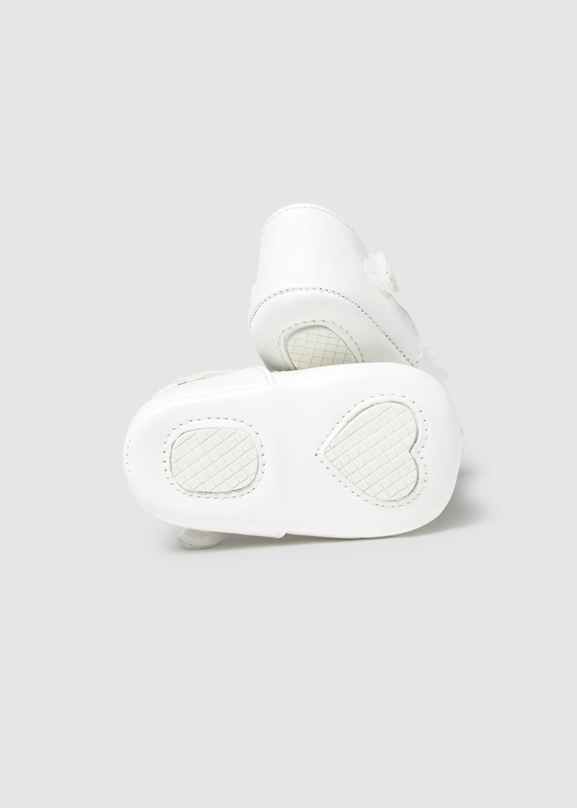 Scarpe cerimonia fiore neonata