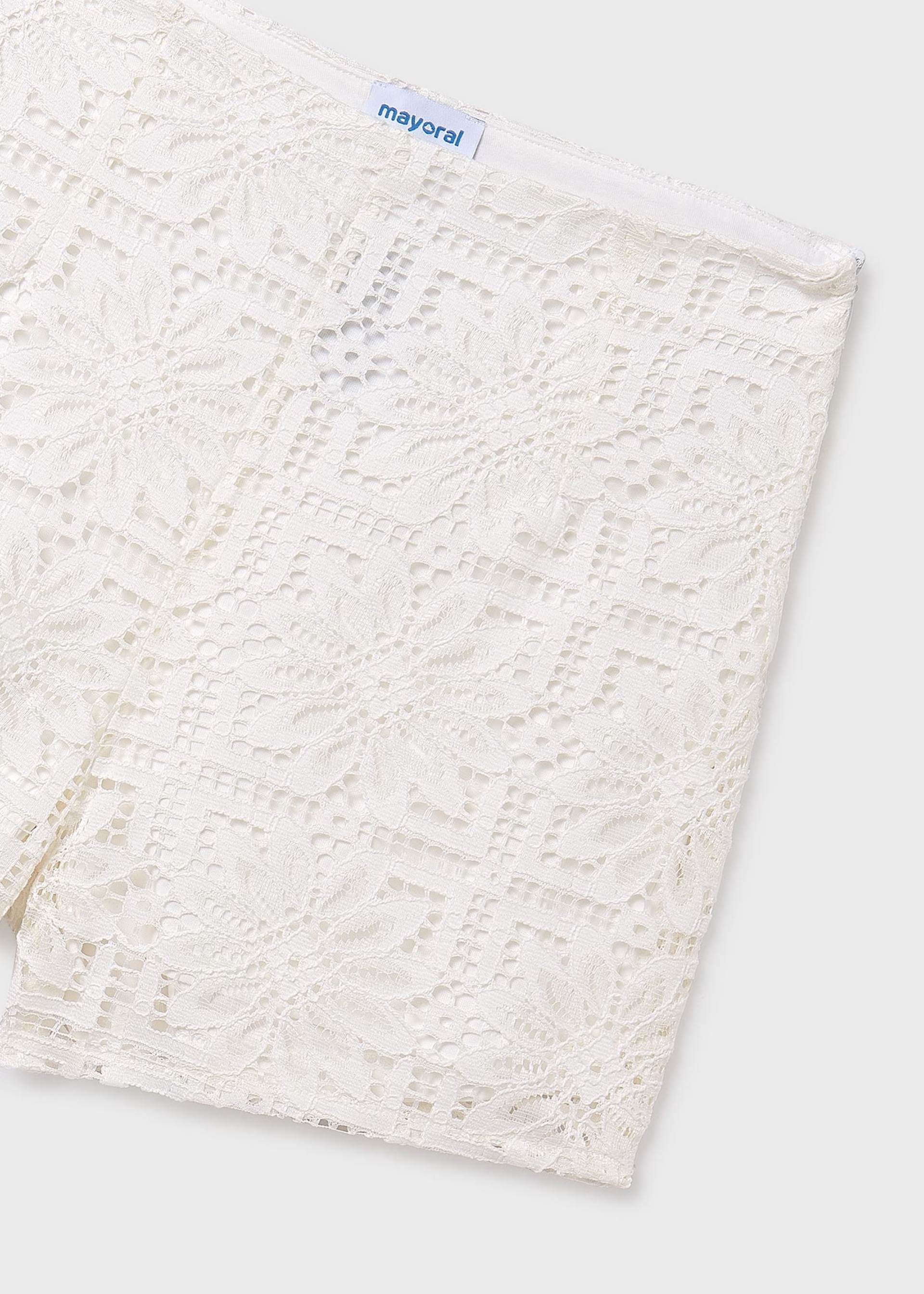Girl lace shorts Girl lace shorts