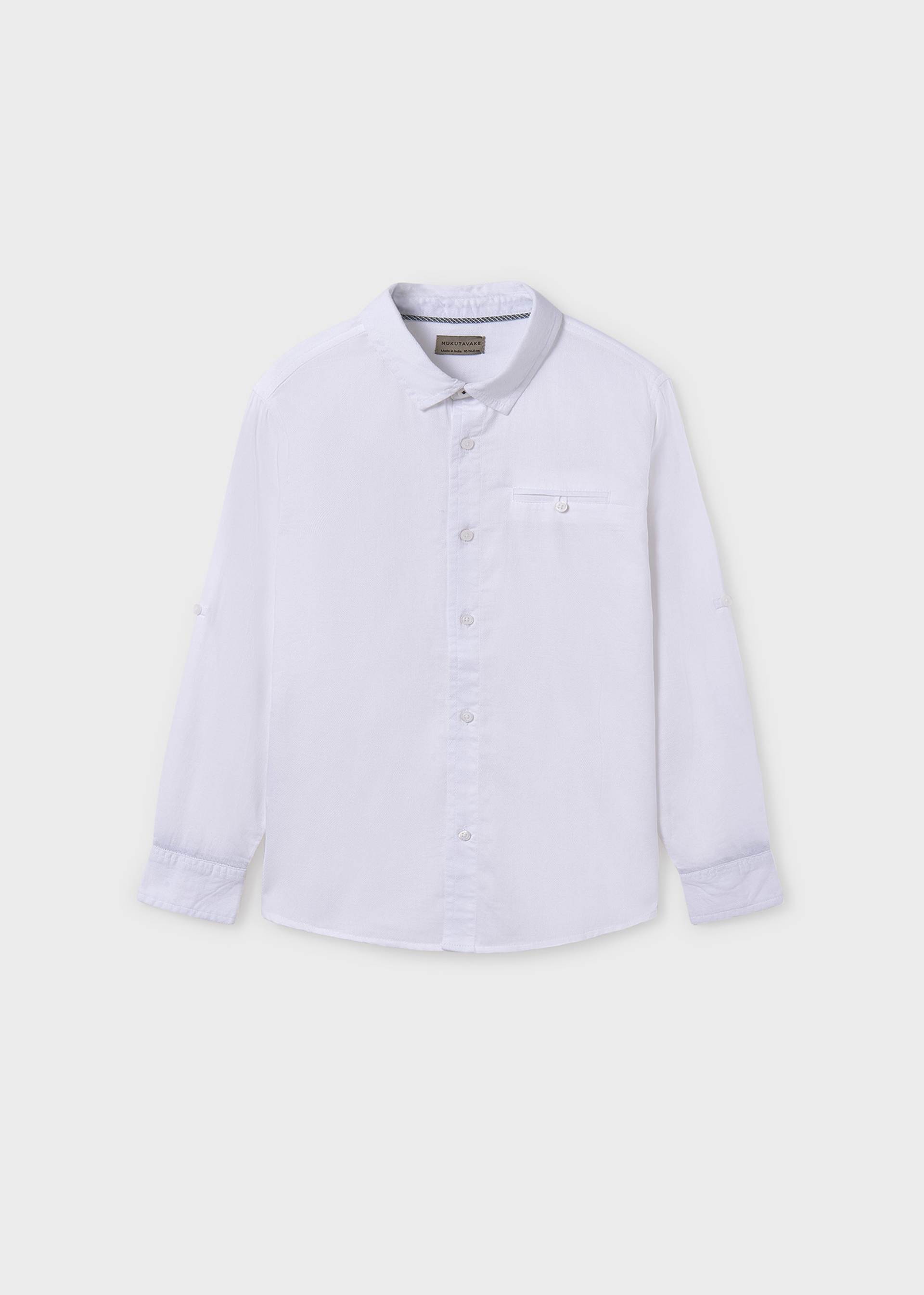 Chemise contrastée garçon