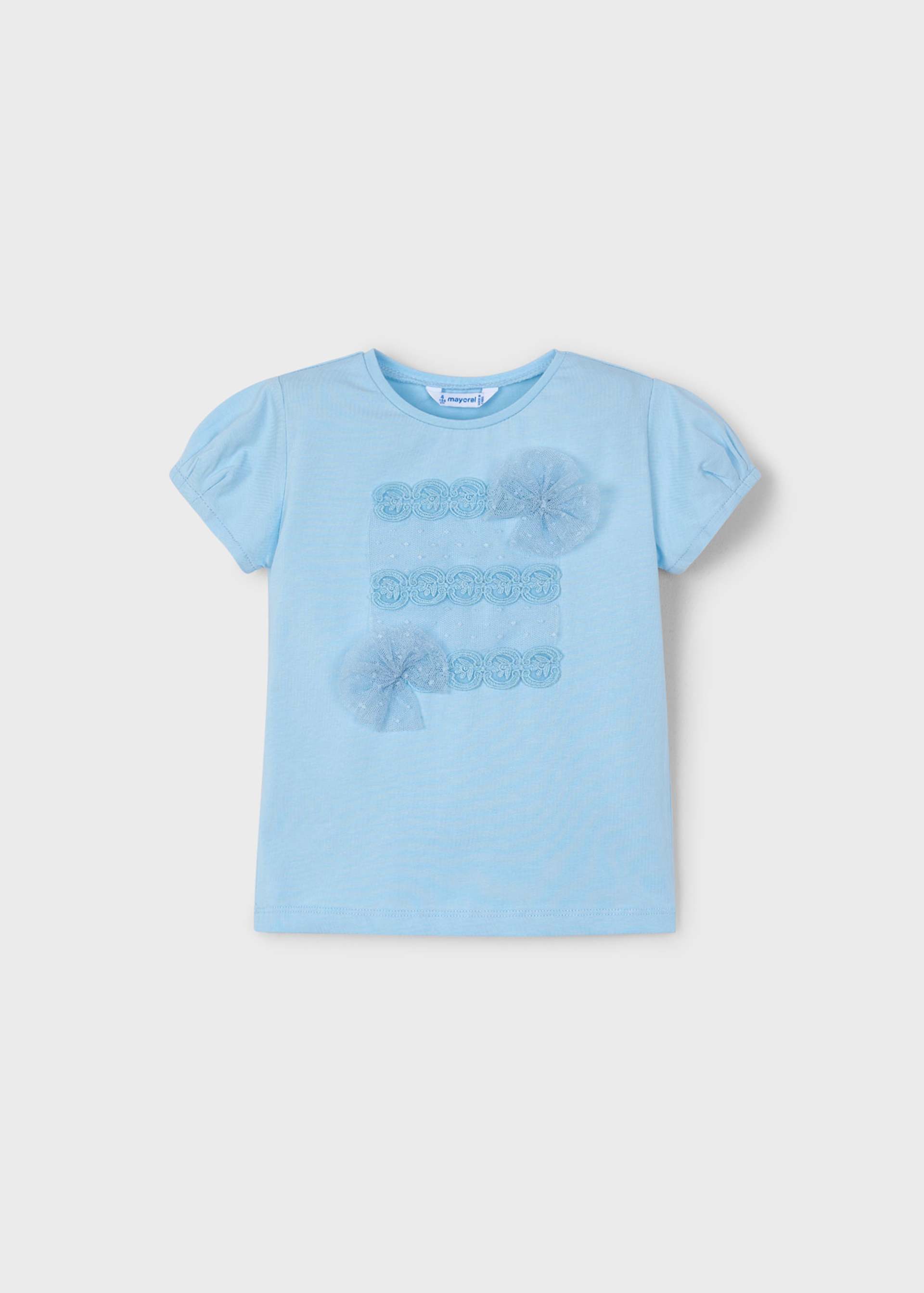 Girl Bow Plumetti T-Shirt Girl Bow Plumetti T-Shirt