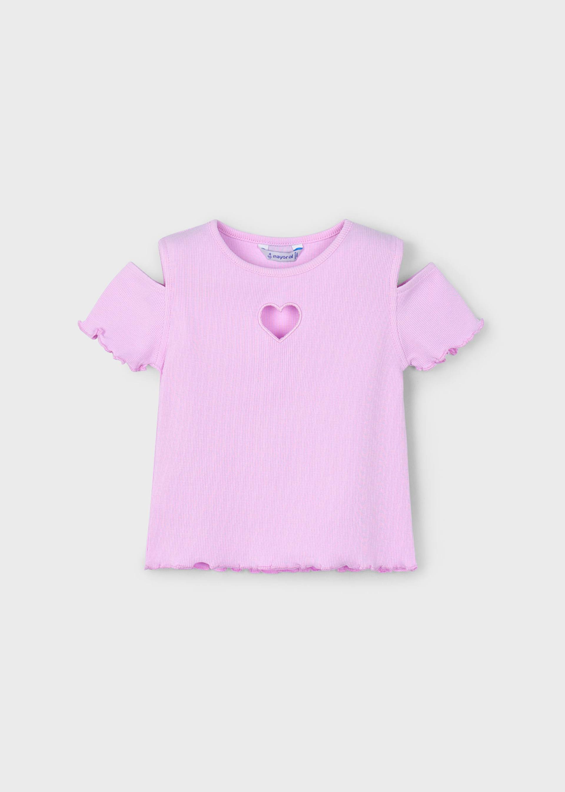 Girl shoulder slit top Girl shoulder slit top