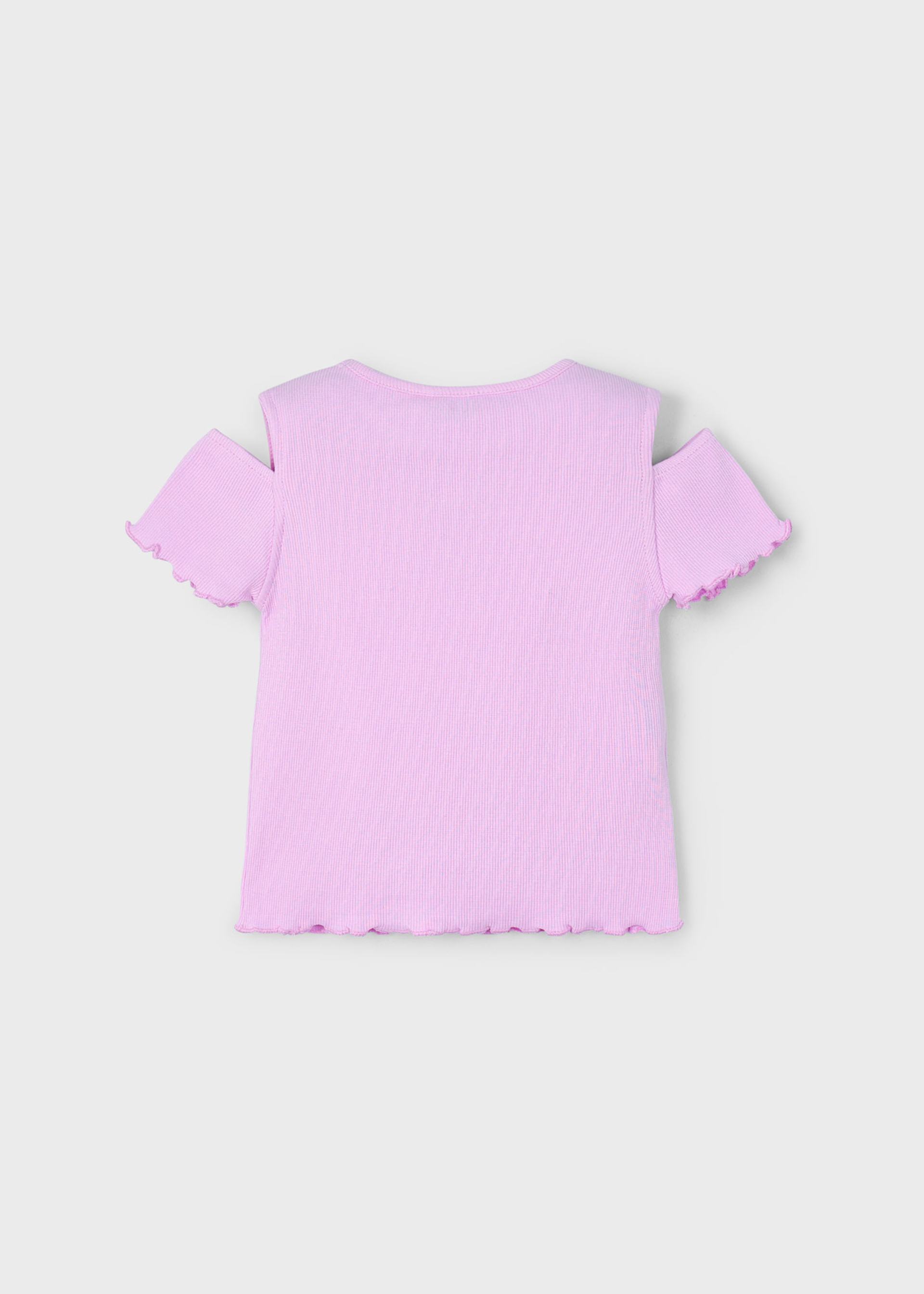 T-shirt aberturas menina