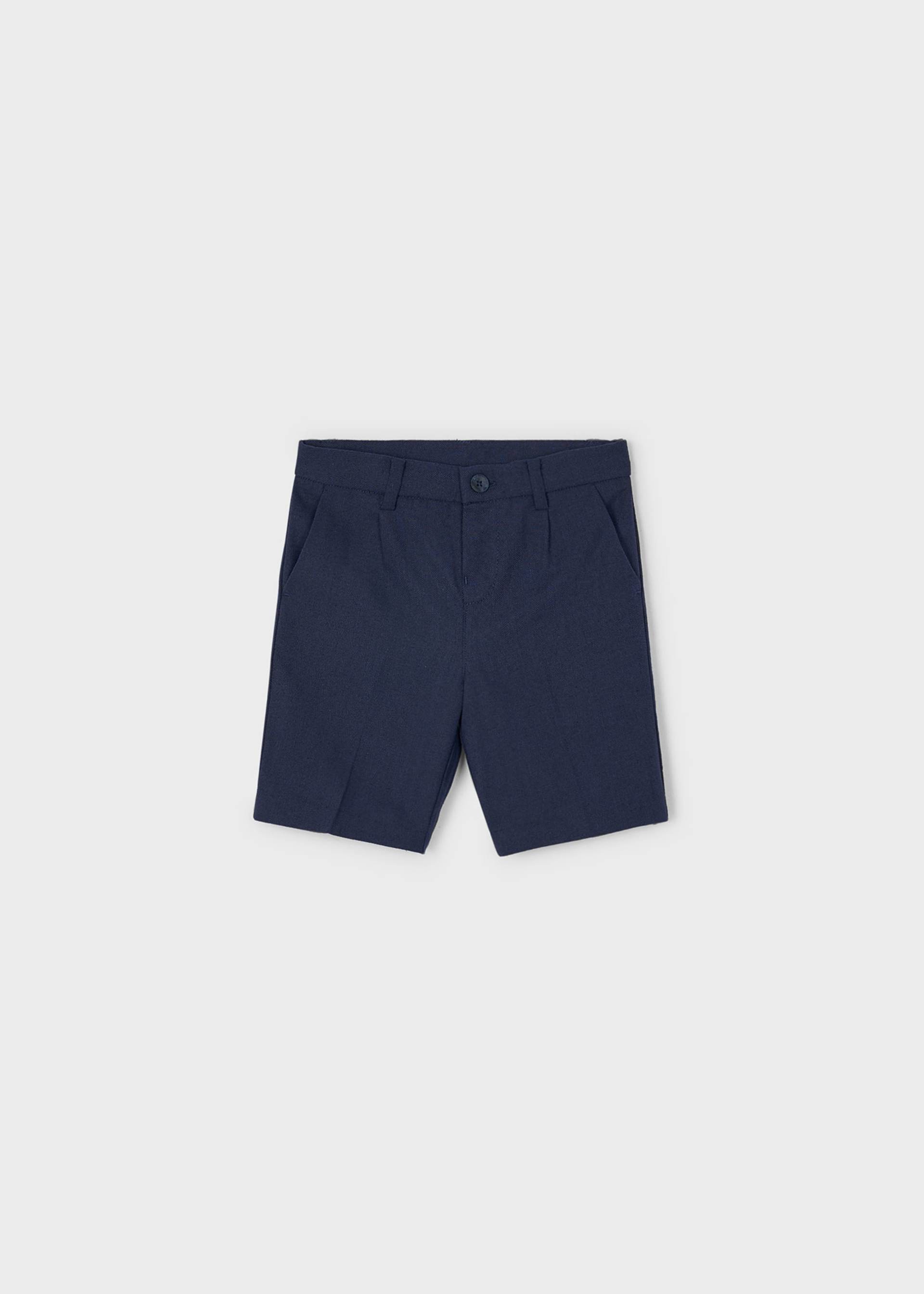 Bermuda elegante lino bambino