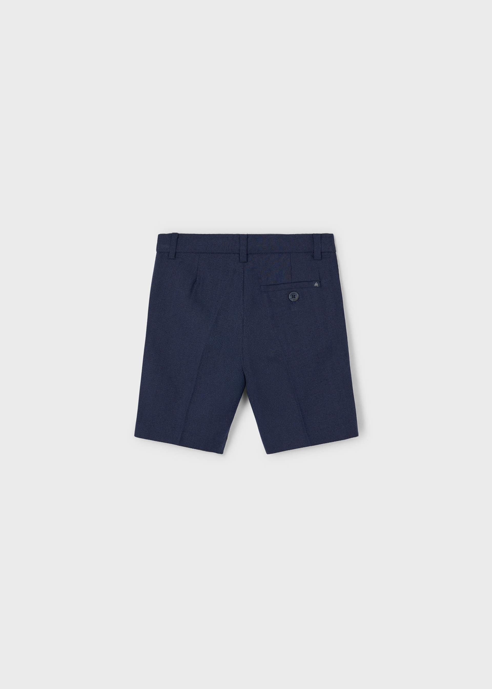 Bermuda elegante lino bambino