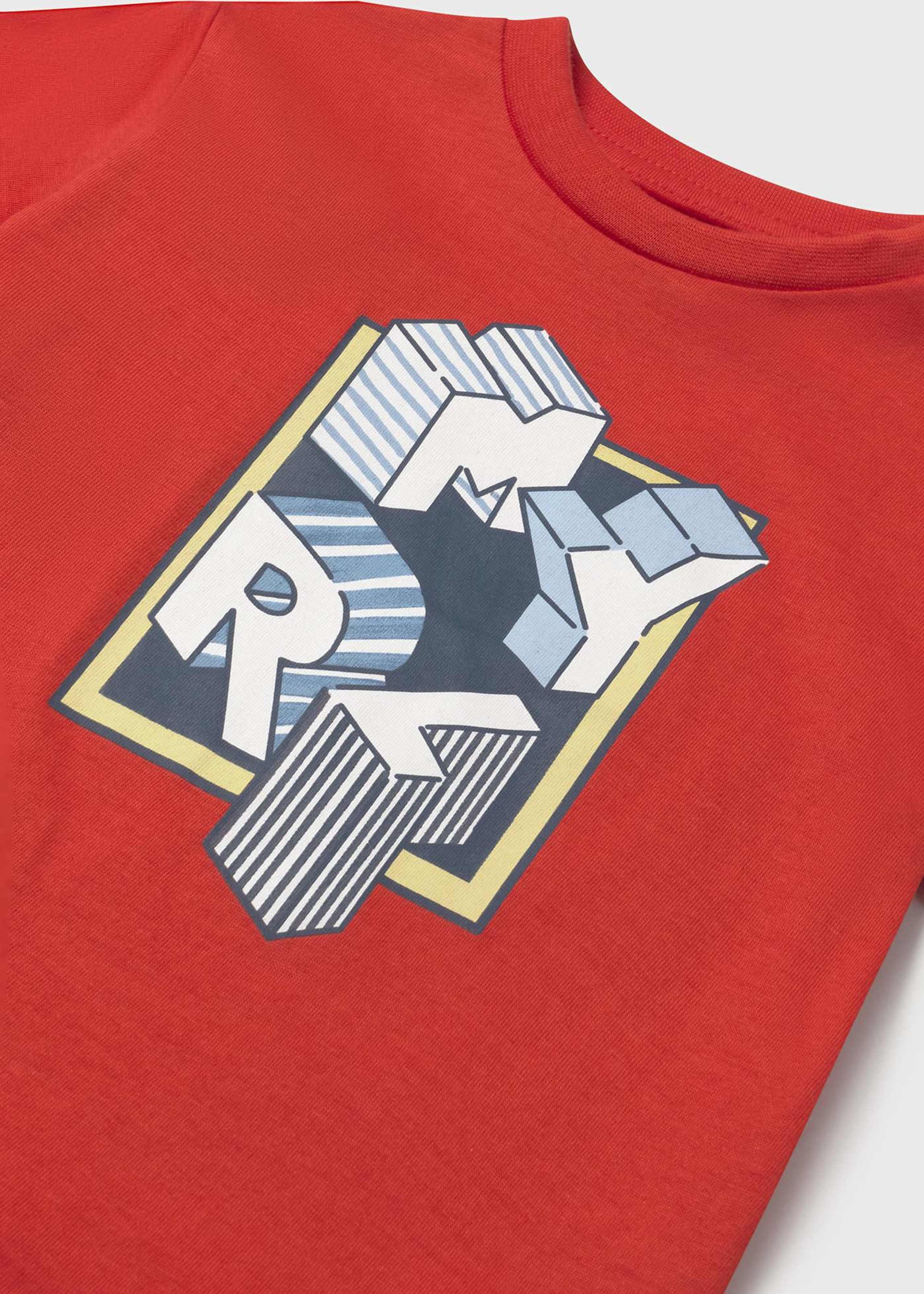 Tricou basic litere bebe