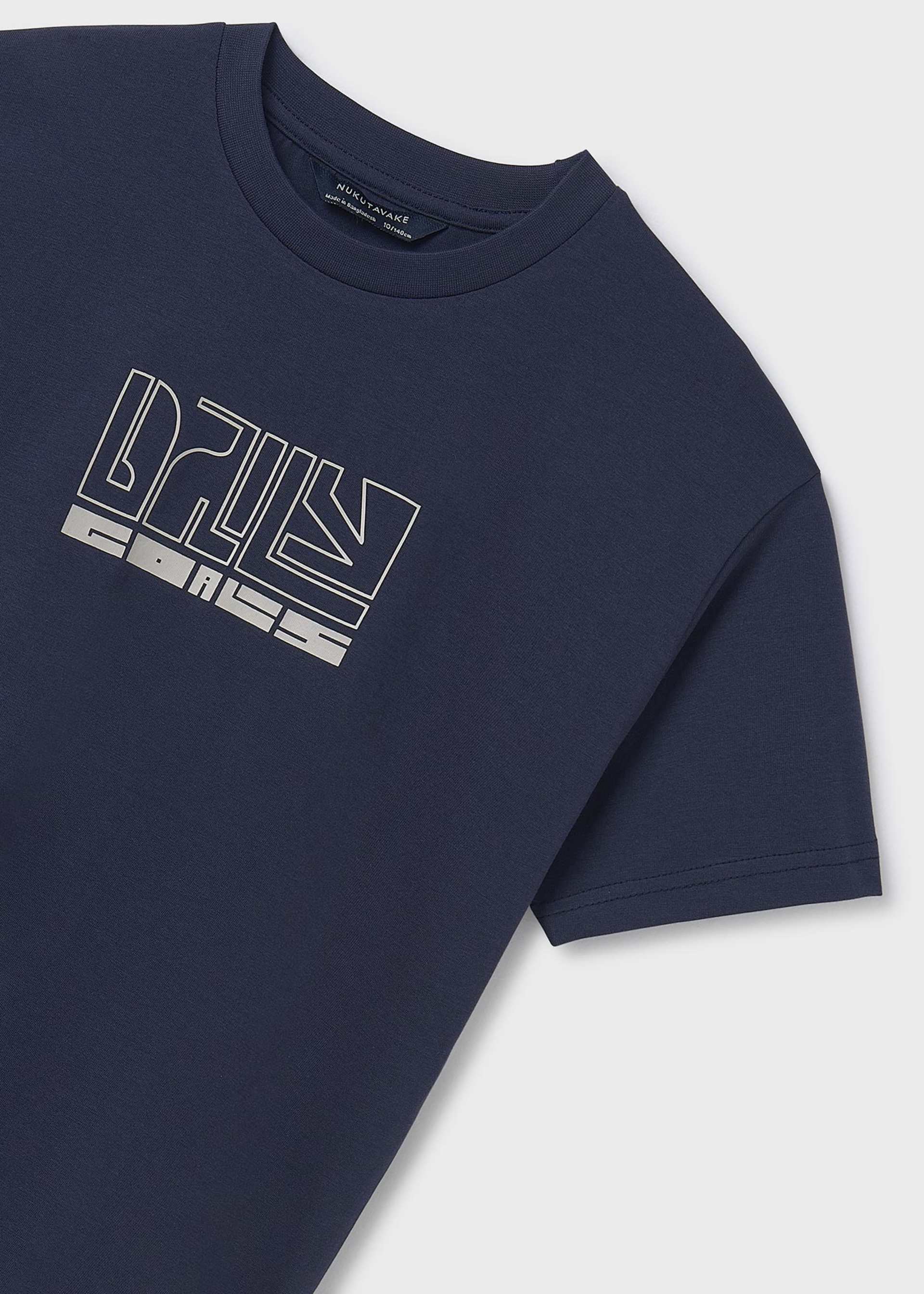 Camiseta texto básica chico Camiseta texto básica chico