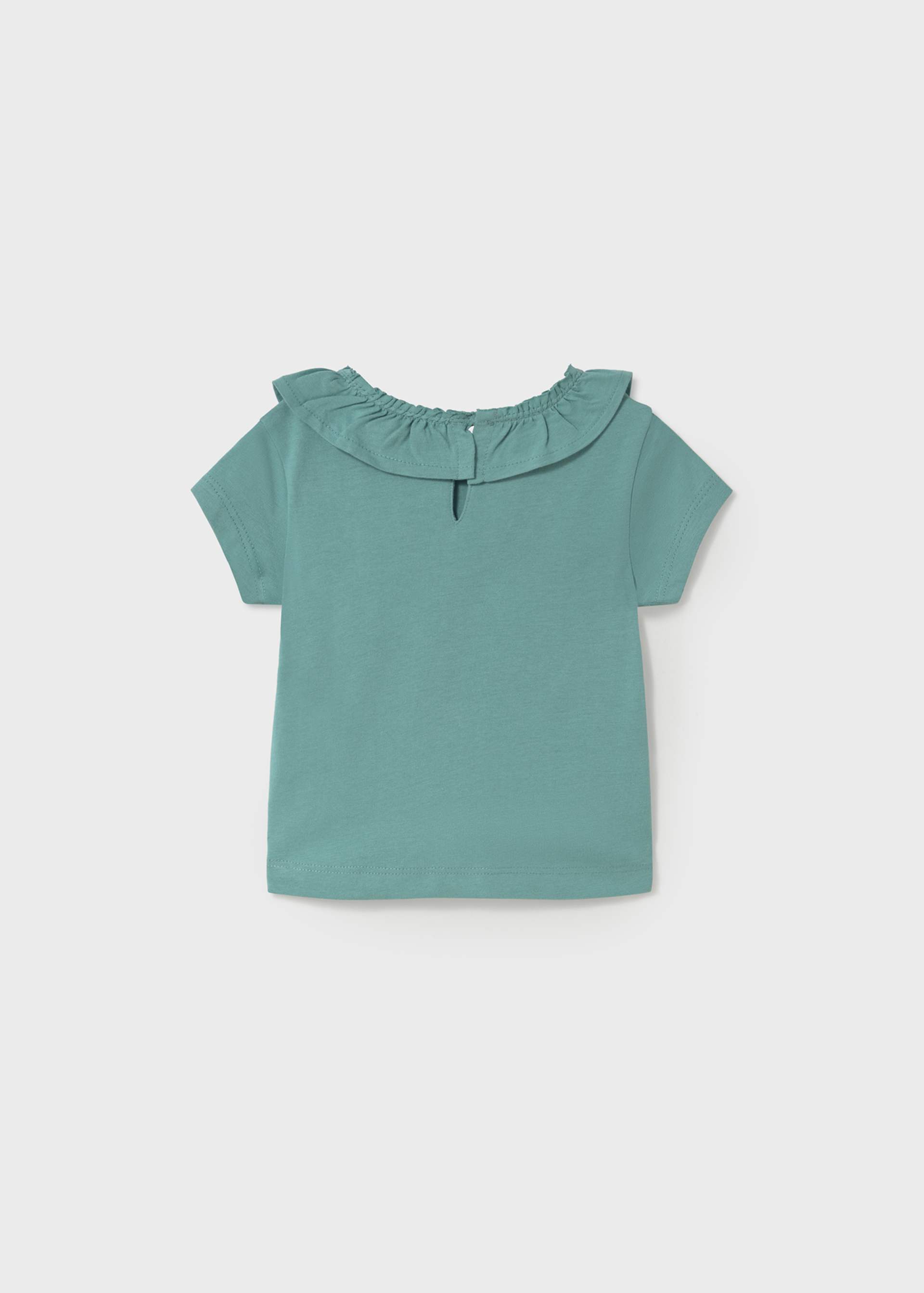 Baby ruffle neck t-shirt Baby ruffle neck t-shirt