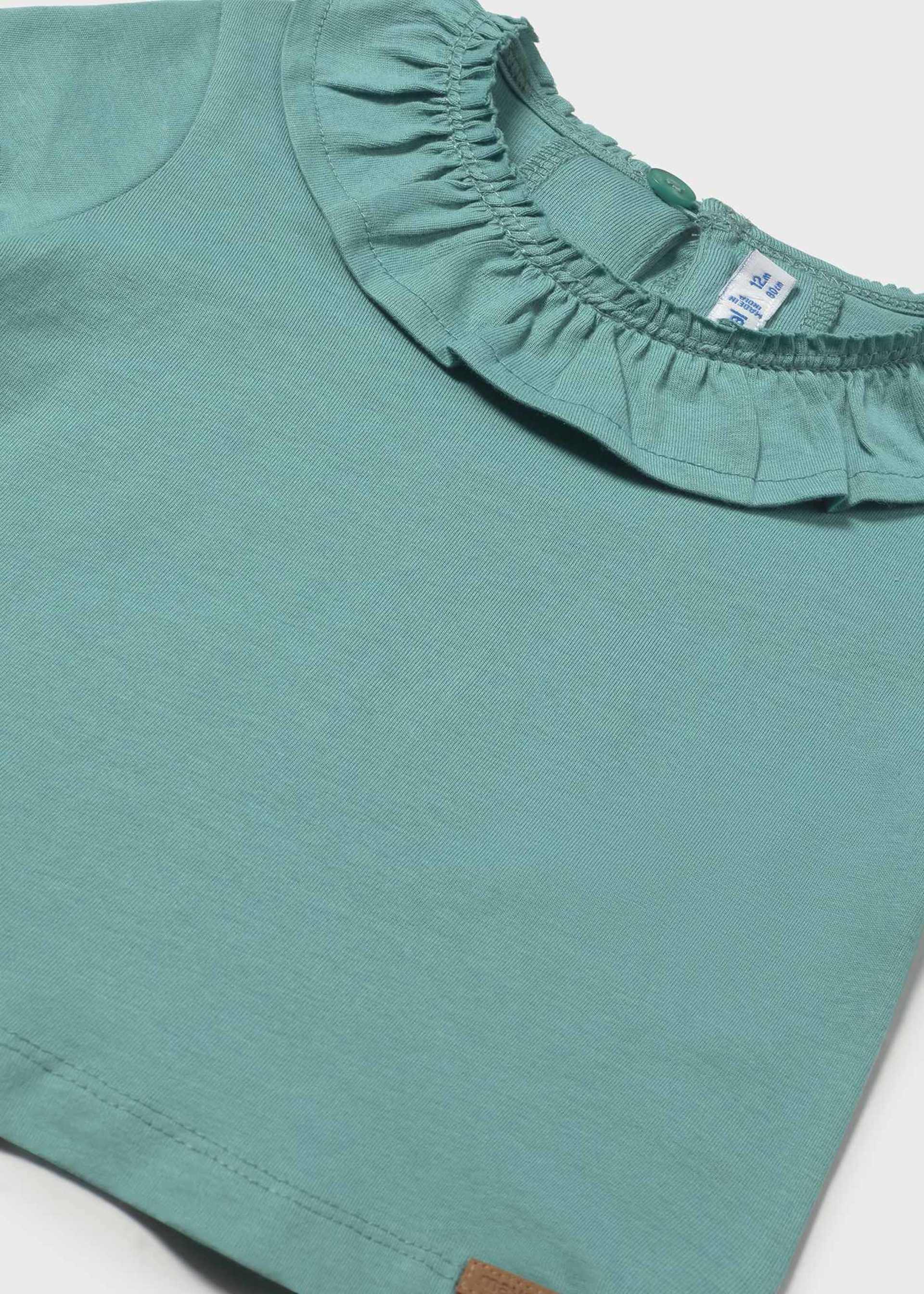 Playera cuello holán bebé