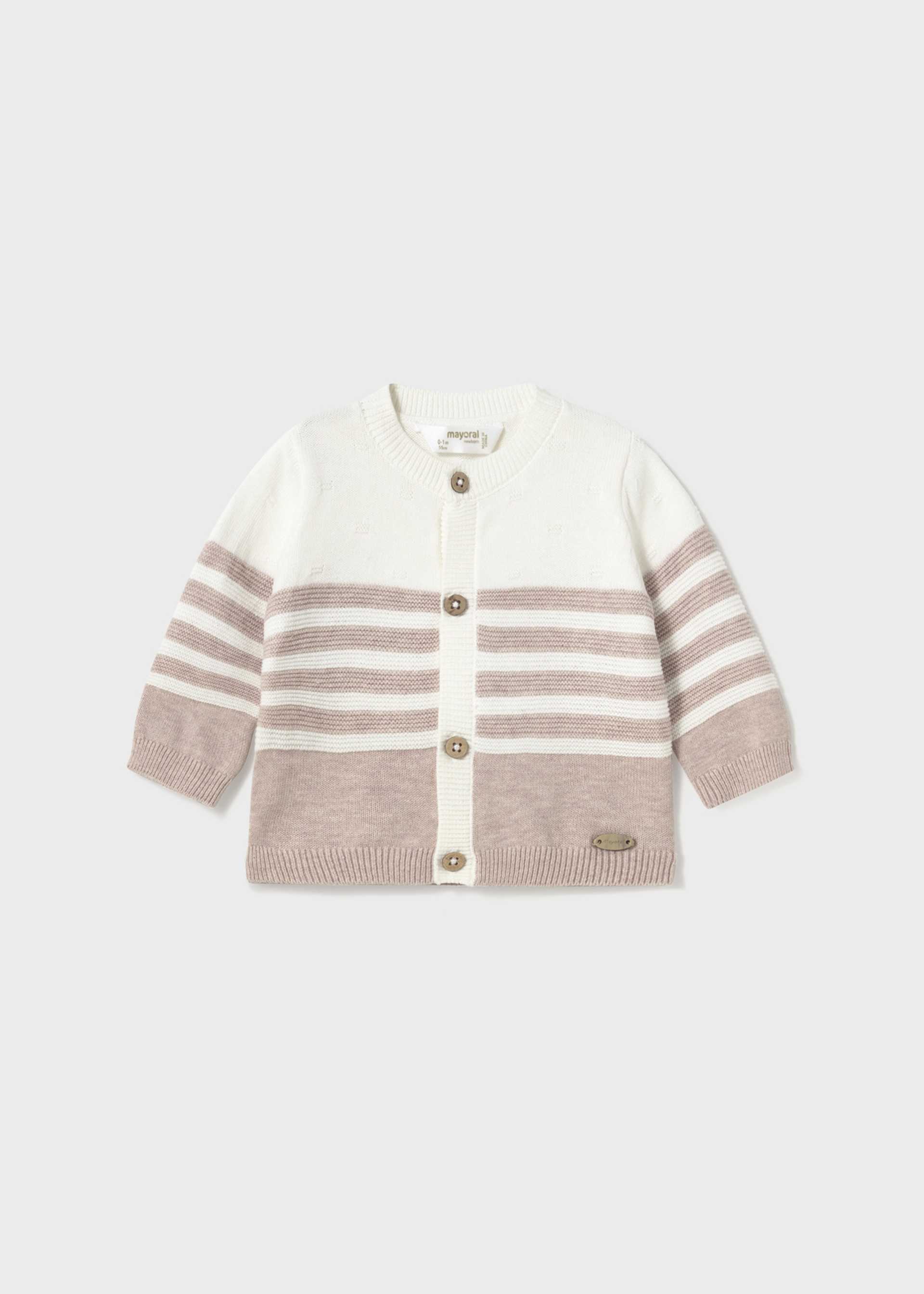 Комплект от 3 части с жилетка за новородено момче