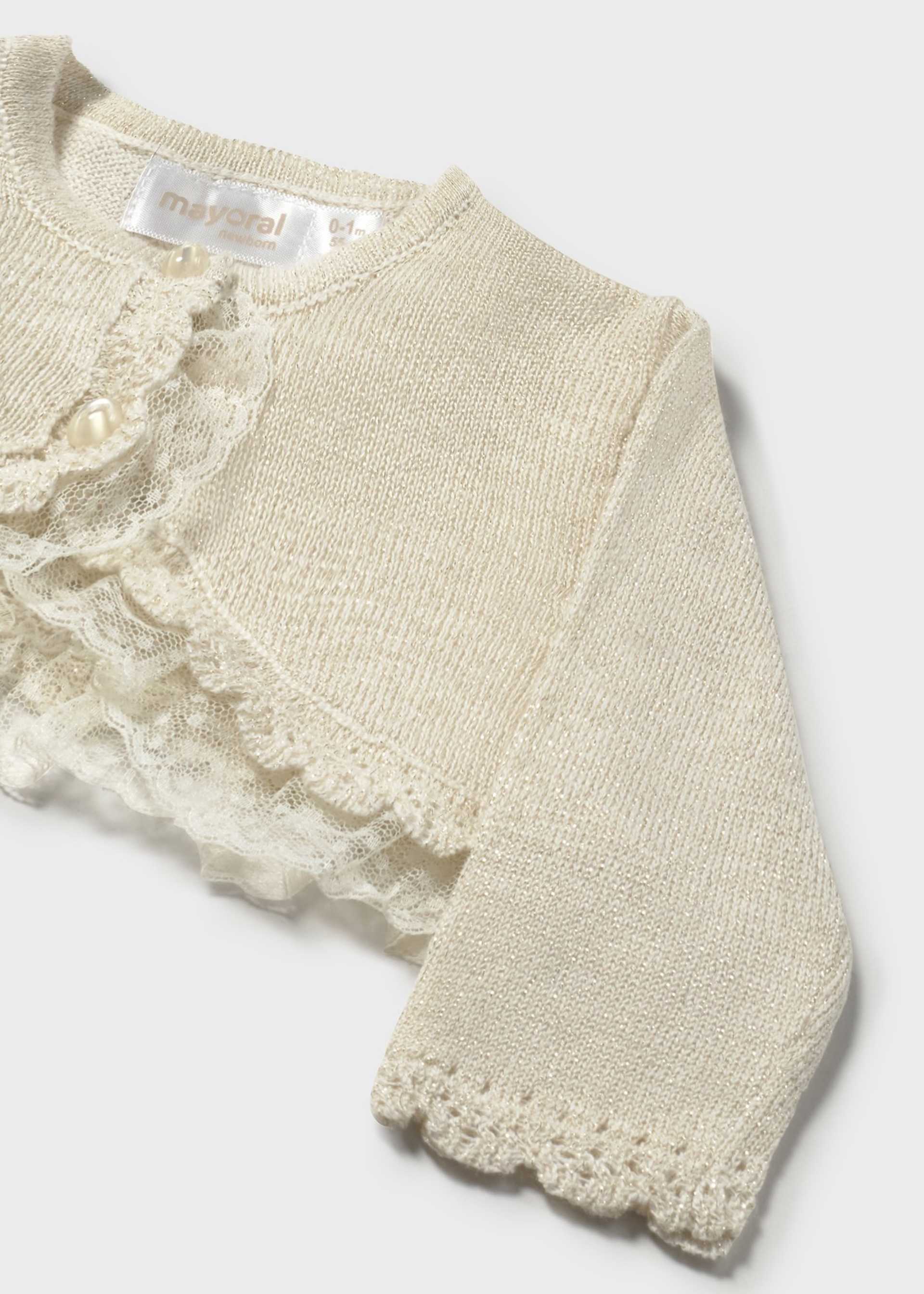 Newborn Knit Cardigan Special Occasions