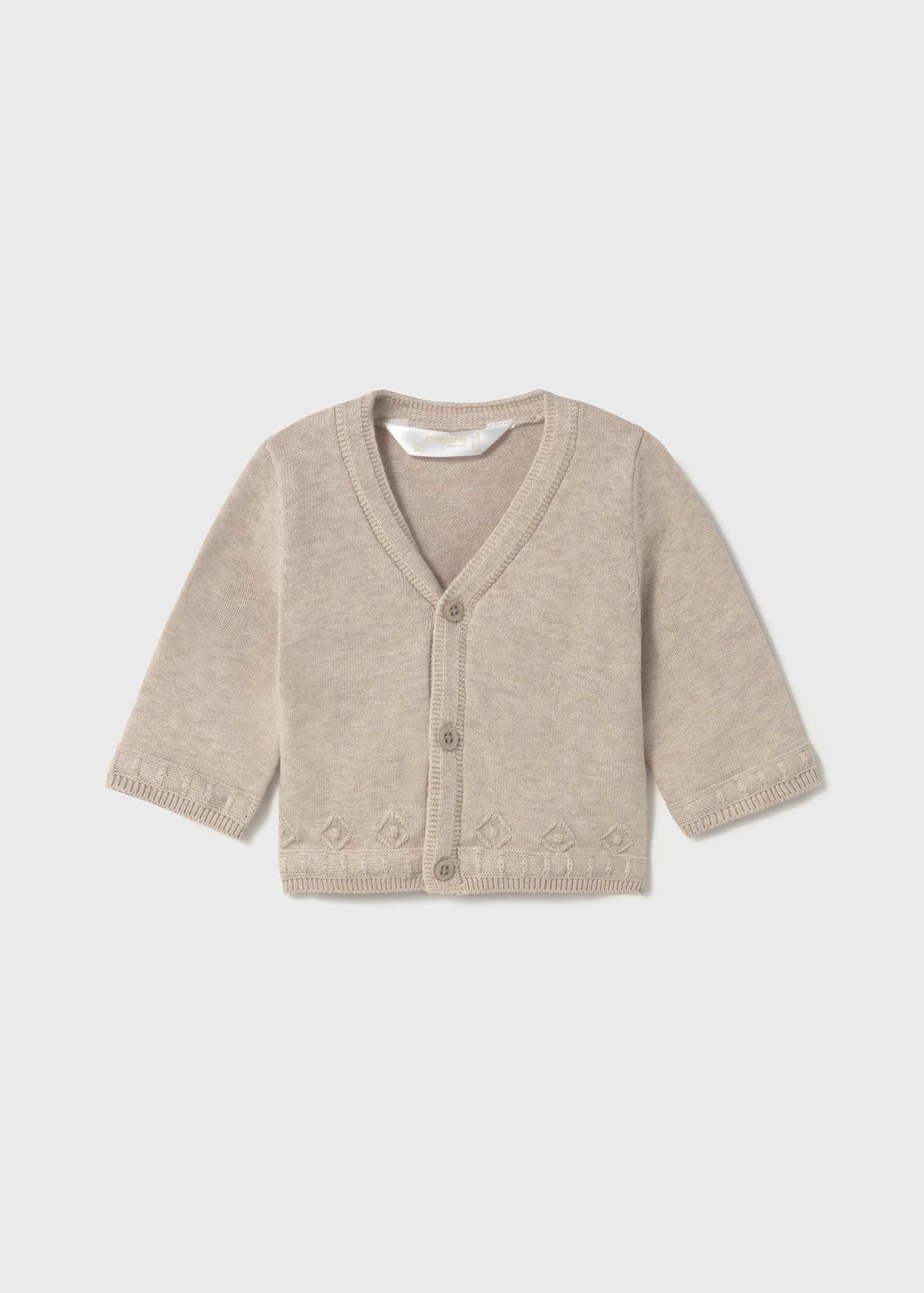 Newborn boy v-neck cardigan Newborn boy v-neck cardigan