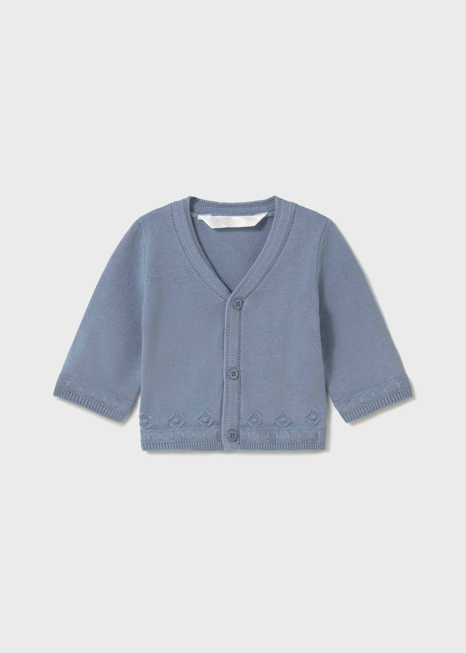 Cardigan col V nouveau-né