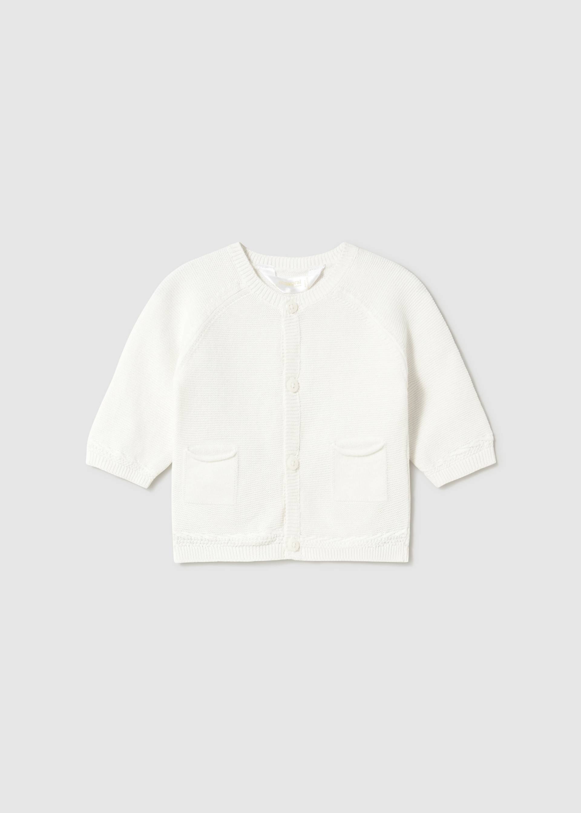 Трикотажна жилетка за новородено момче