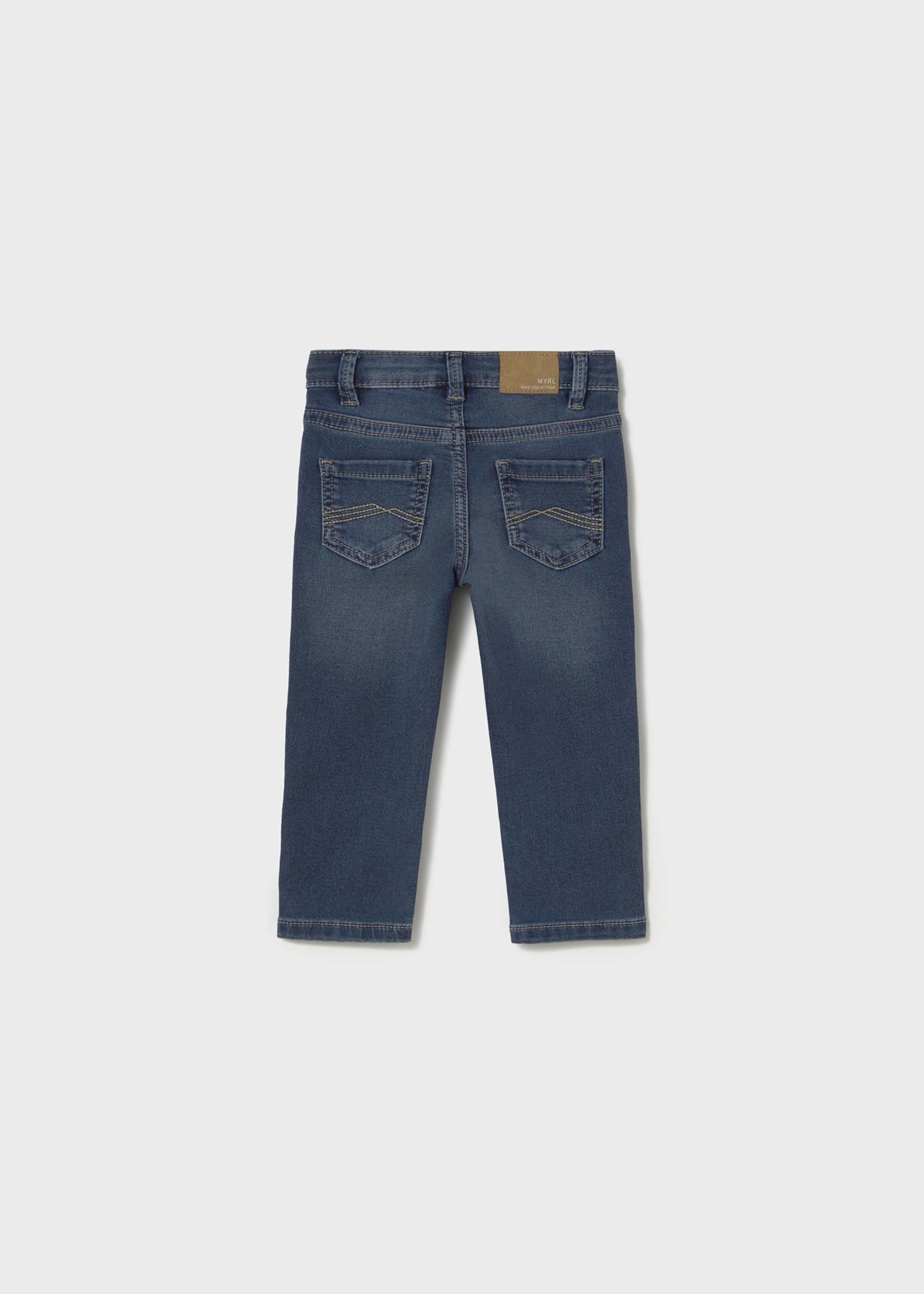 Pantalon en denim ajusté bébé Pantalon en denim ajusté bébé