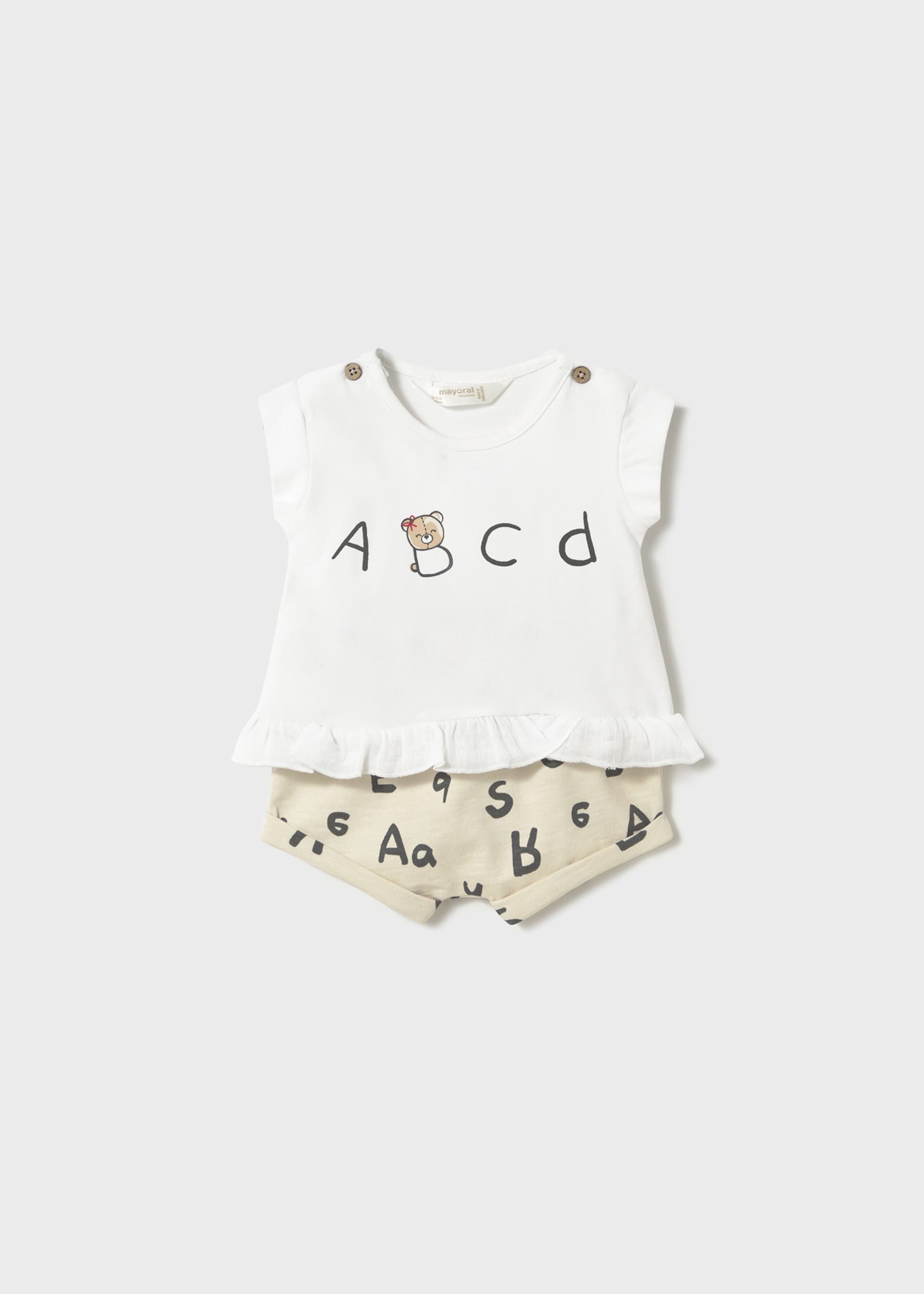 Newborn girl 4 piece print set