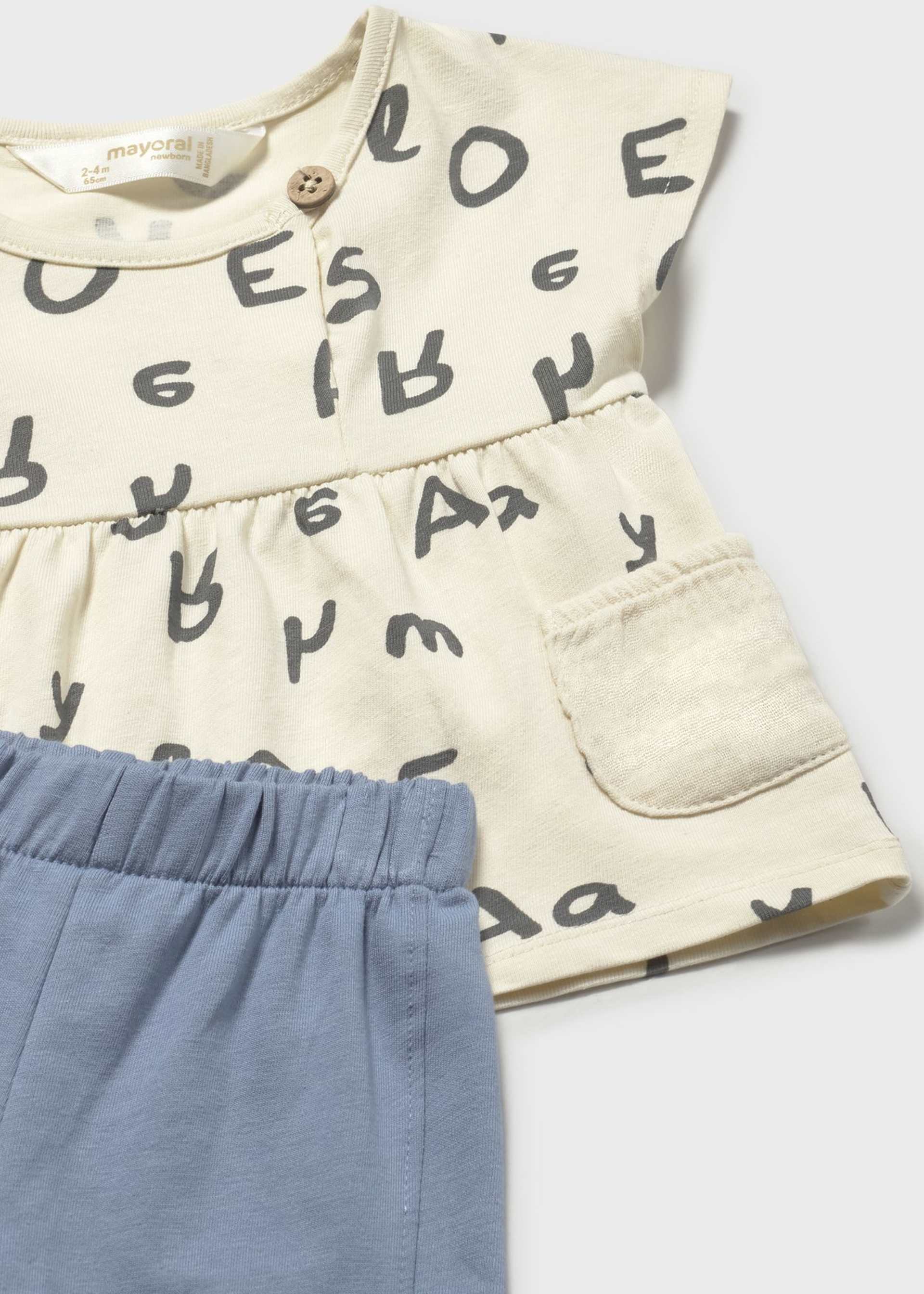 Newborn girl 4 piece print set