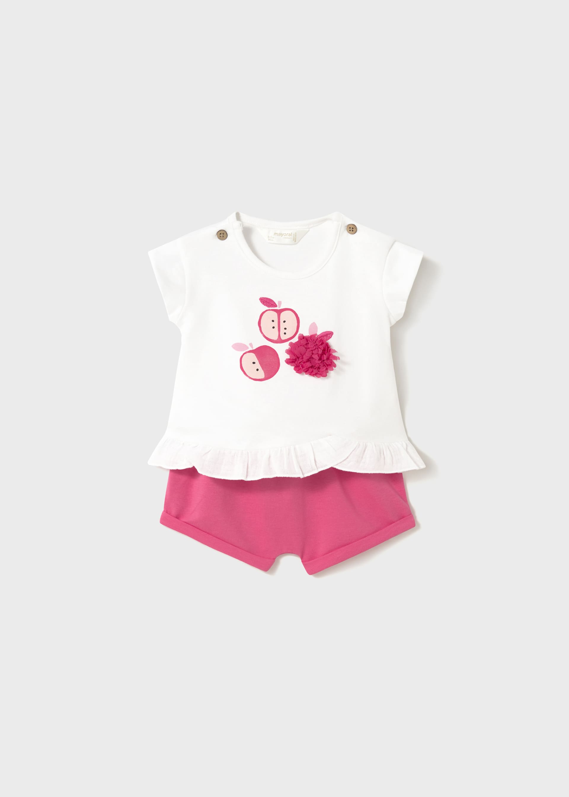 Conjunto 4 piezas estampado recién nacida