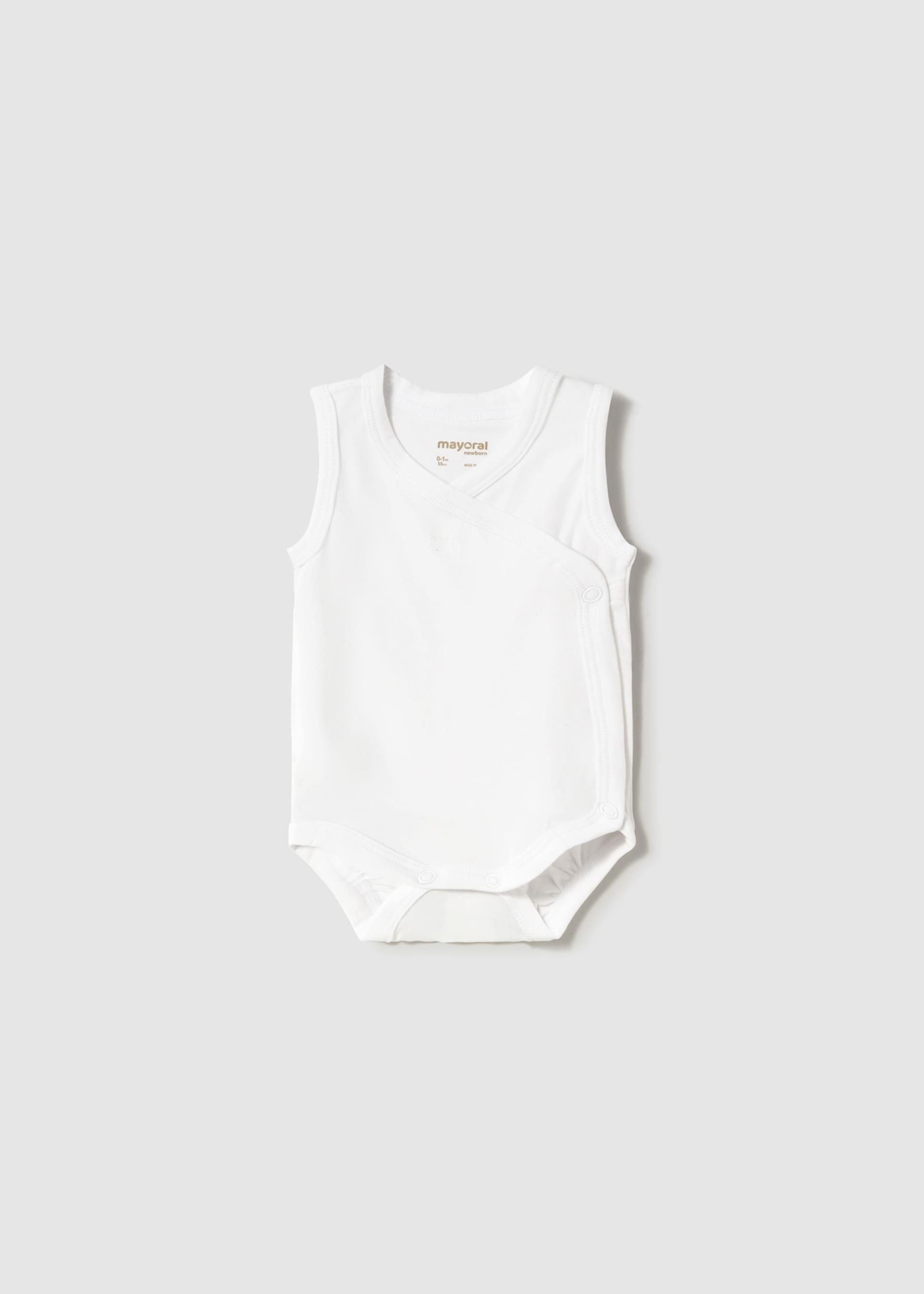 Body sin mangas recién nacido