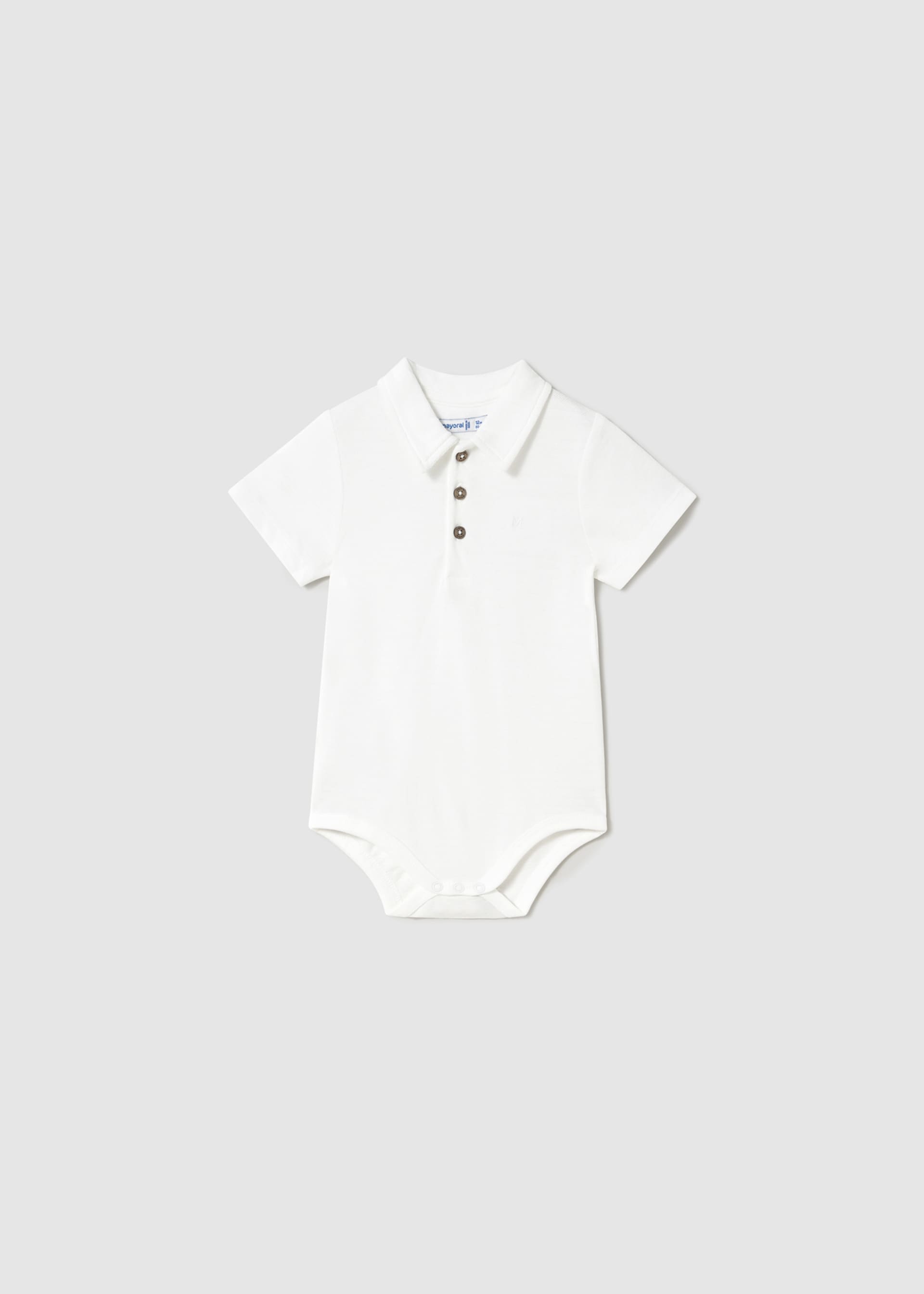 Body cuello polo bebé