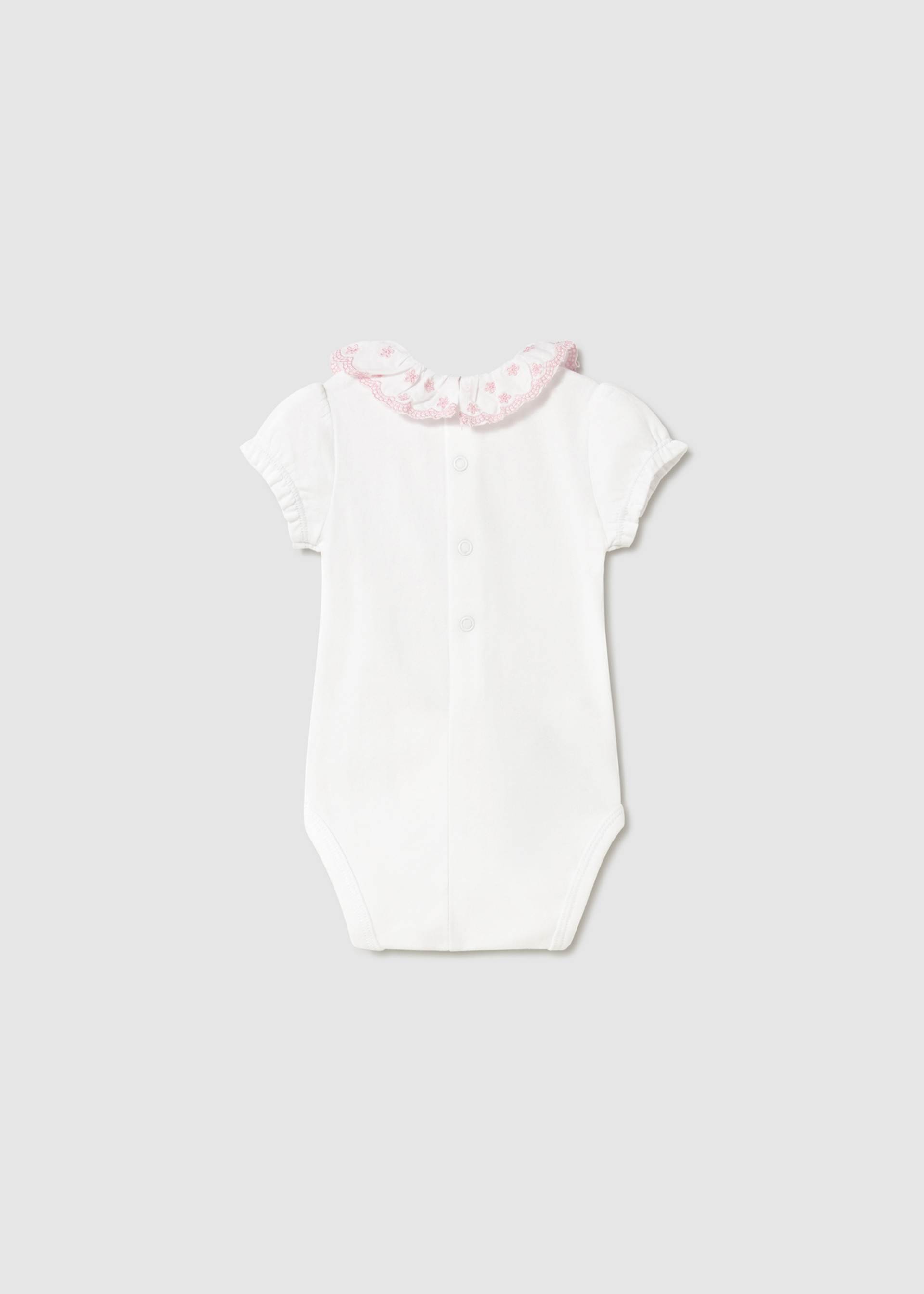 Newborn girl ruffle collar bodysuit Newborn girl ruffle collar bodysuit