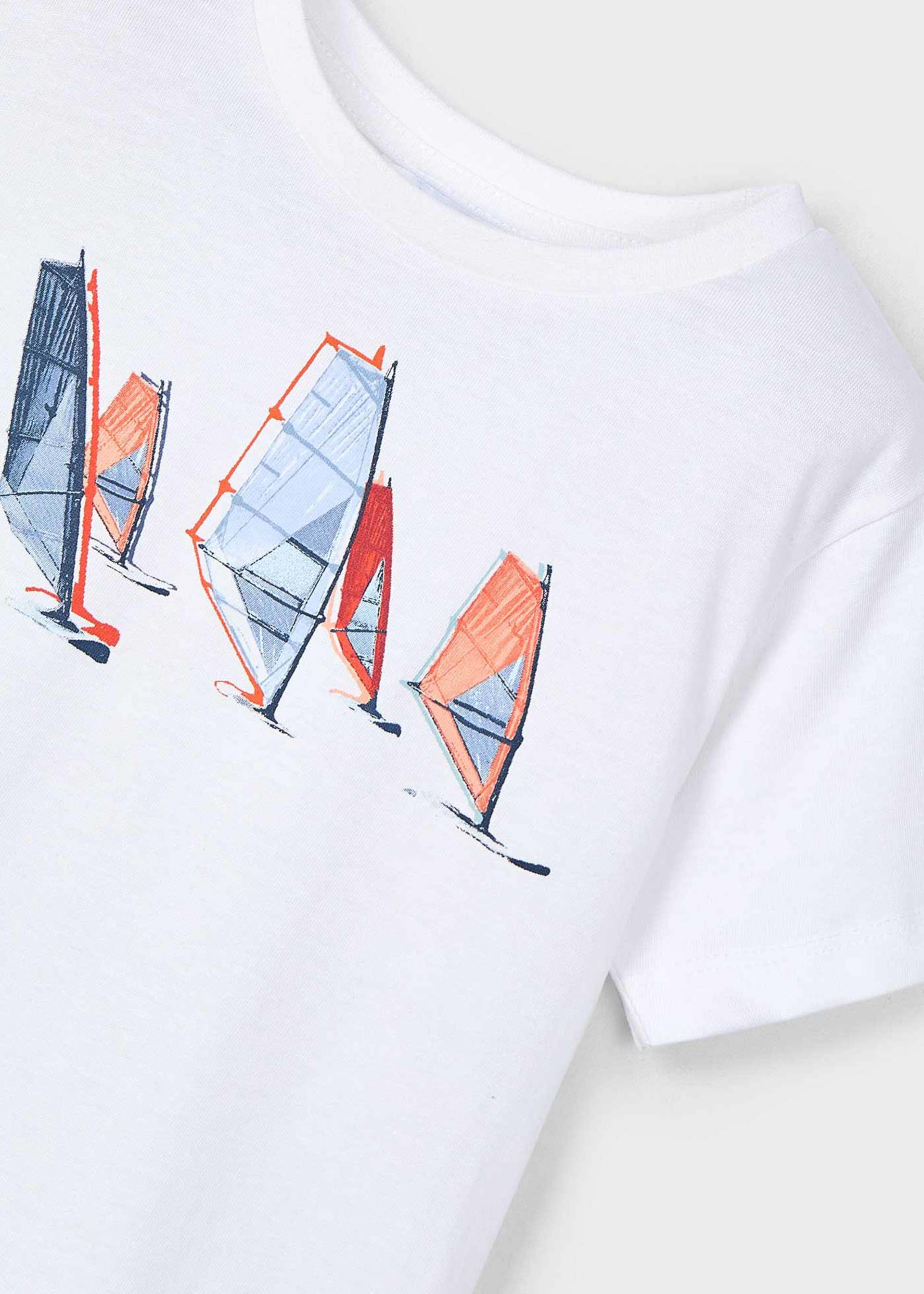 Boy set of 2 sailboat t-shirts
