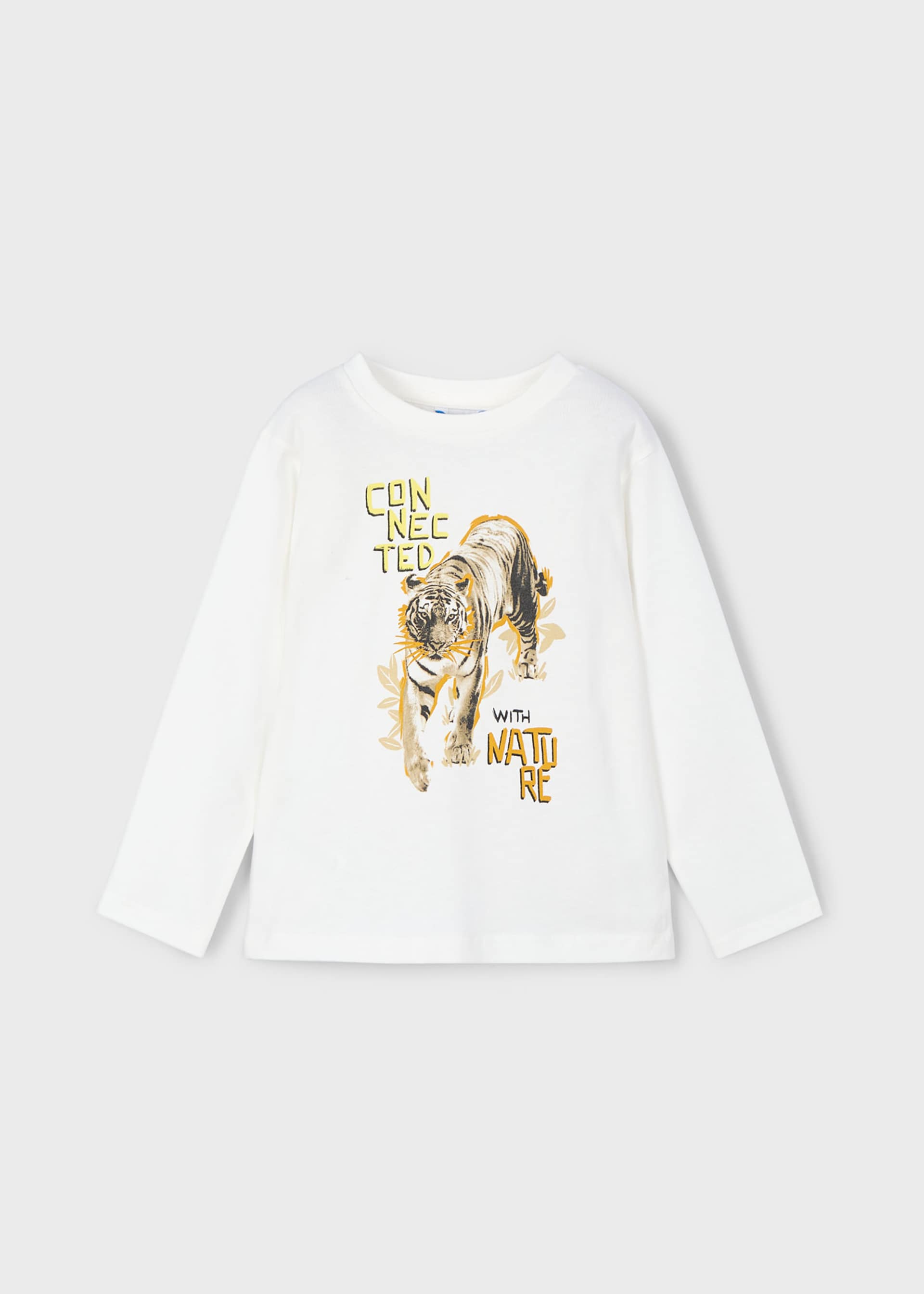 Boy long sleeves tiger print set
