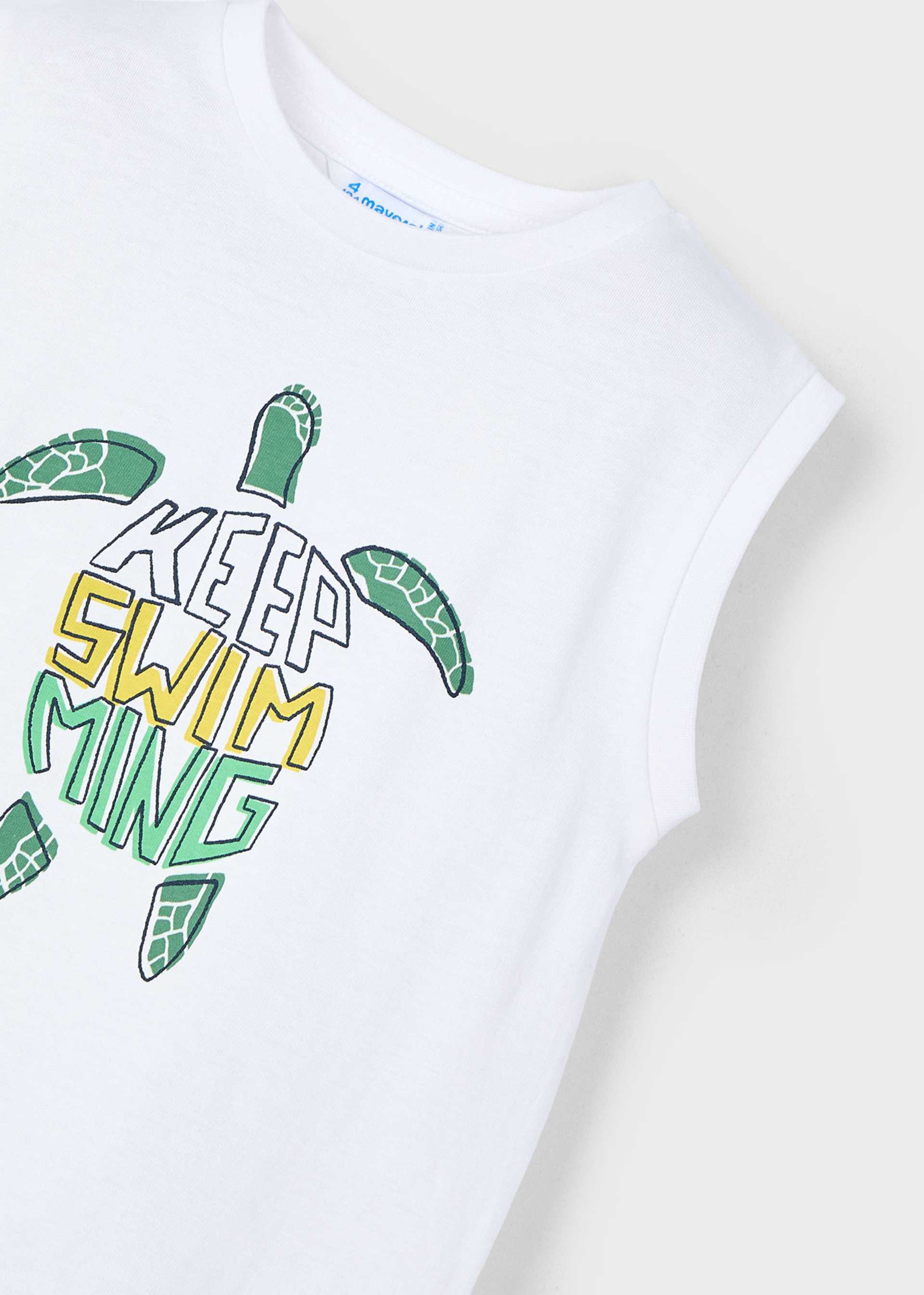 Camiseta sin mangas gráfica niño Camiseta sin mangas gráfica niño