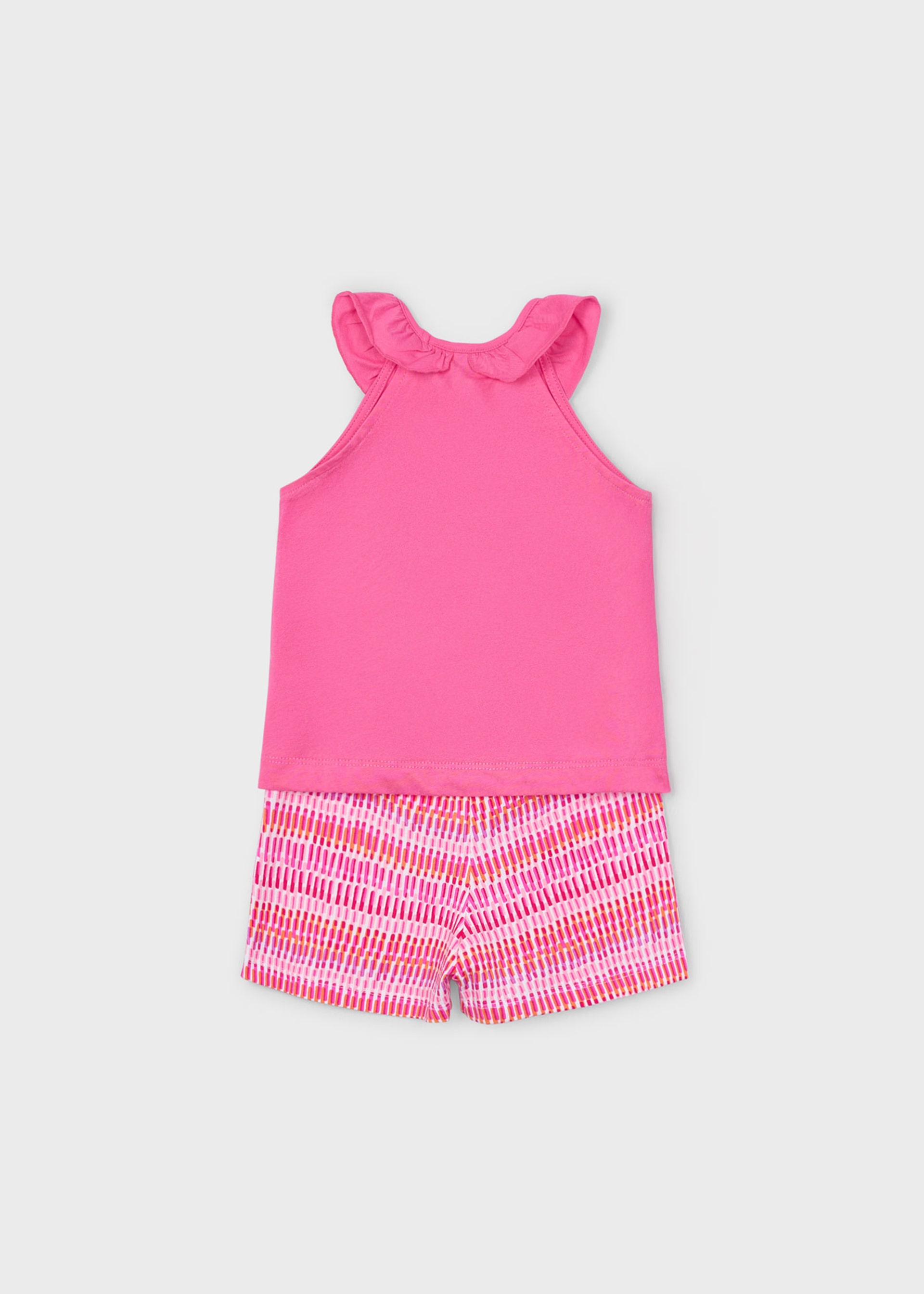 Conjunto pantalón corto y camiseta helado niña Conjunto pantalón corto y camiseta helado niña