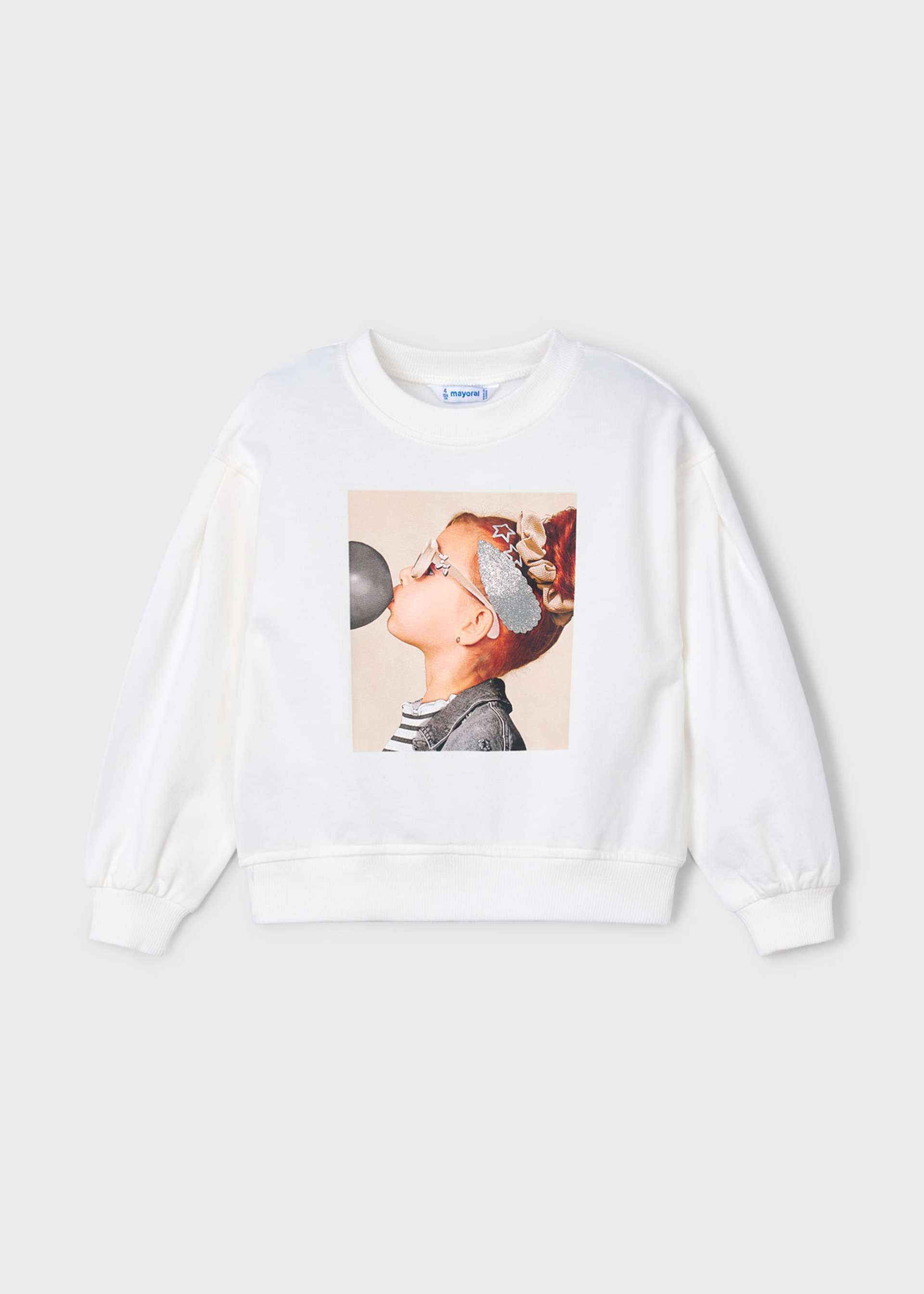 Sweat avec pince fille Sweat avec pince fille