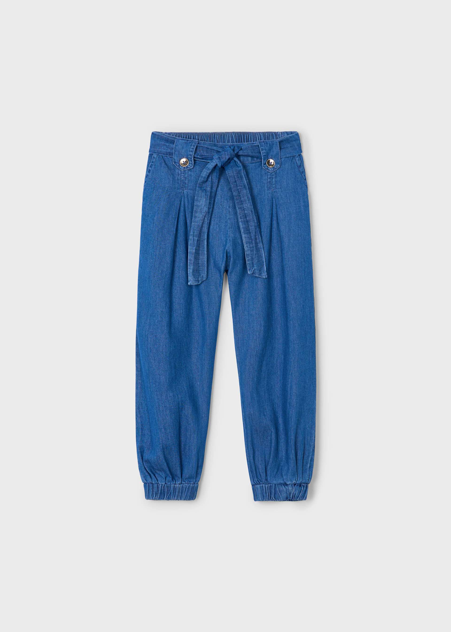 Girl flowy balloon trousers Girl flowy balloon trousers